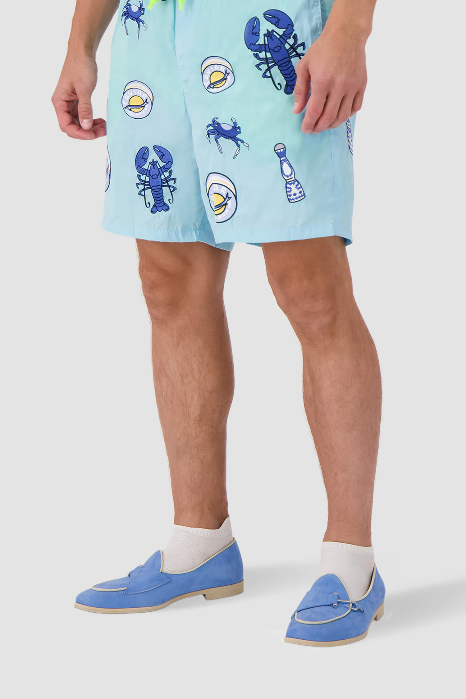 Edhen Milano Comporta Go Blue Suede Loafers - Image 8