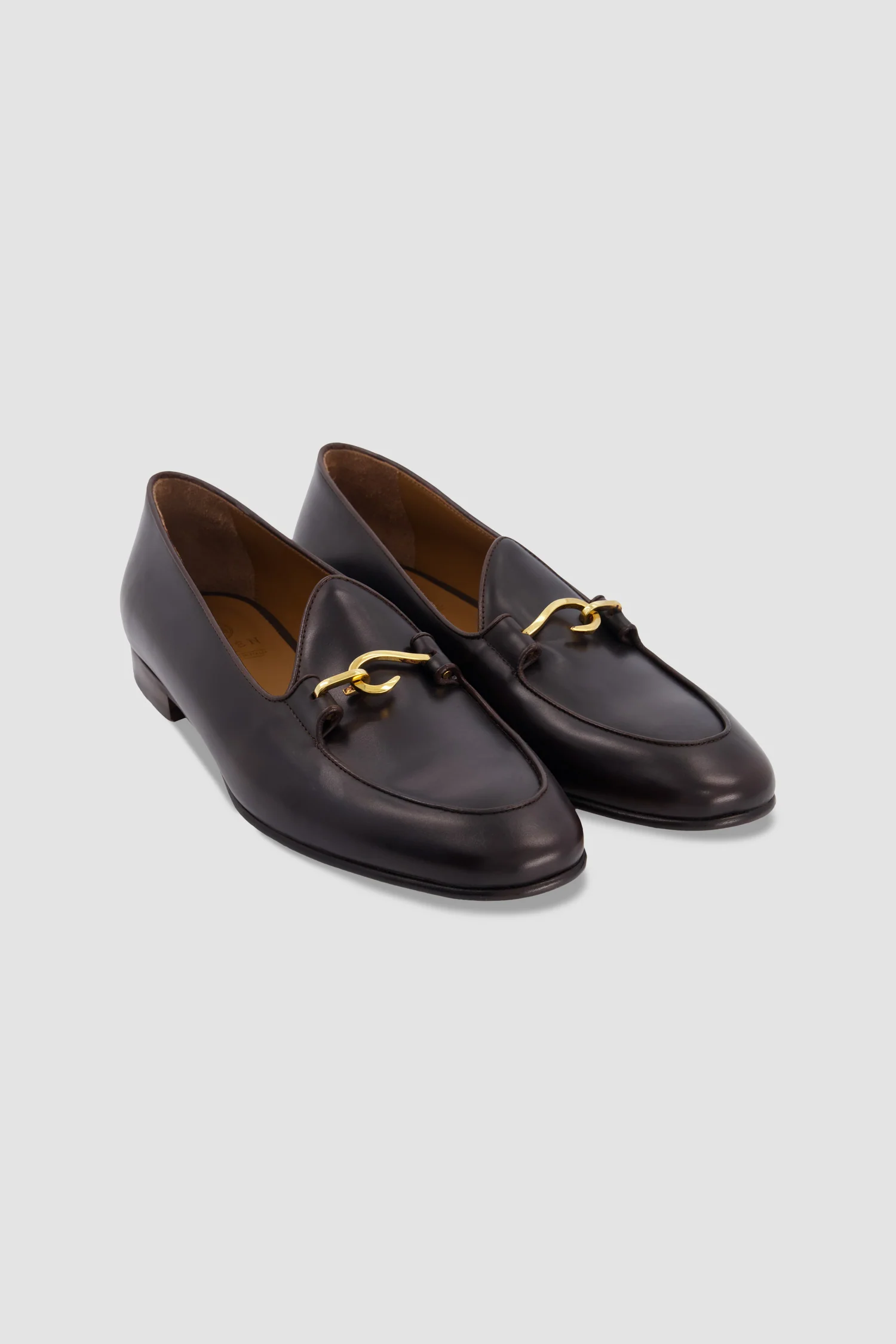 Edhen Milano Comporta Lock Brown Leather Loafers - Image 6