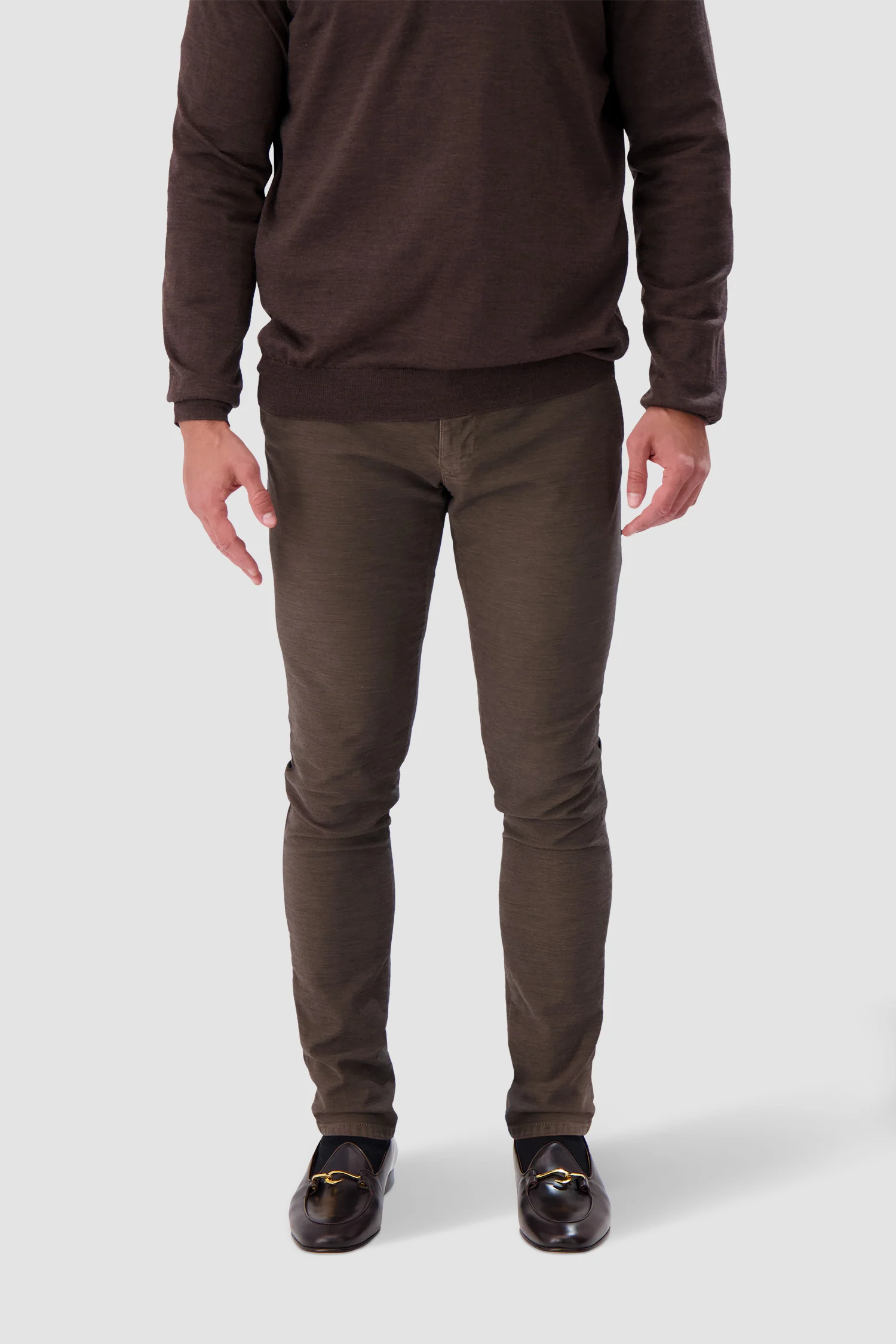Edhen Milano Comporta Lock Brown Leather Loafers - Image 8