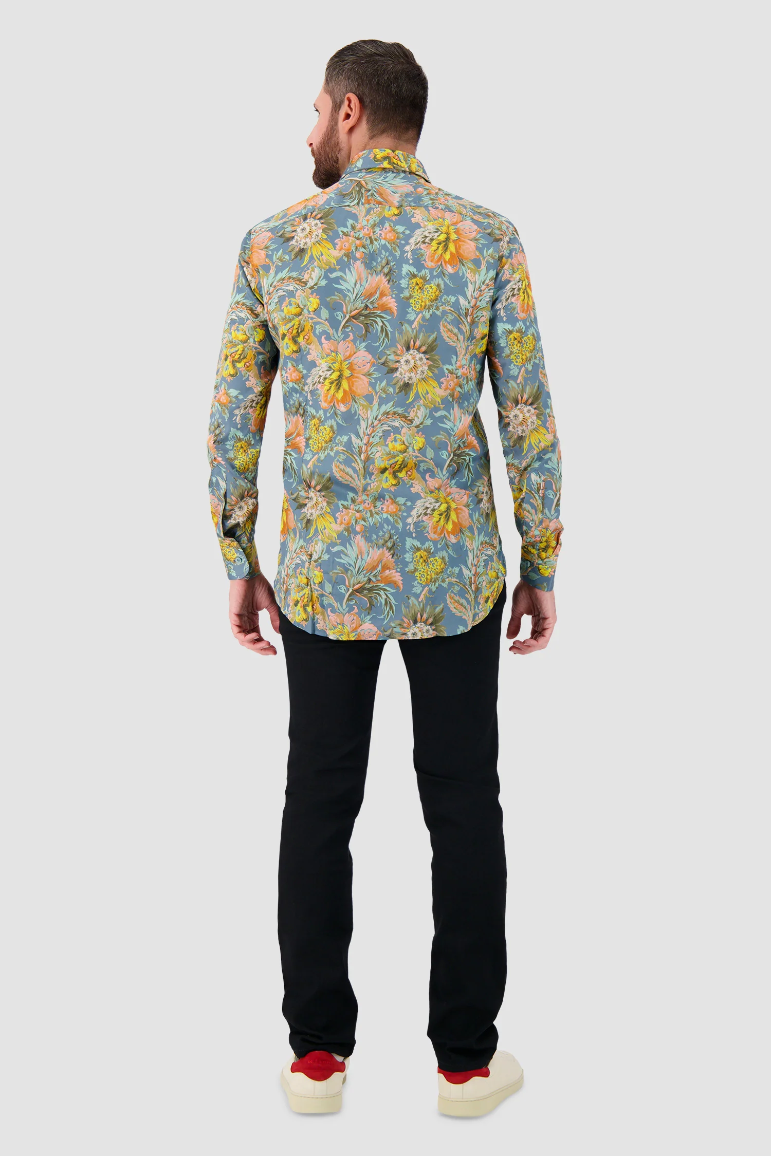 Etro Multicoloured Botanical Floral Shirt - Image 5