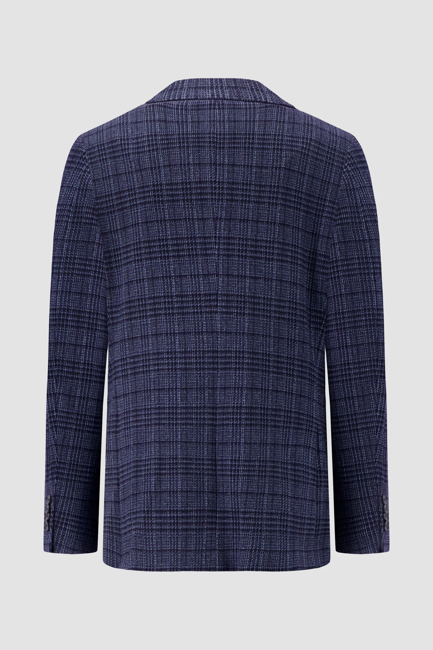 Etro Navy Plaid Blazer - Image 2