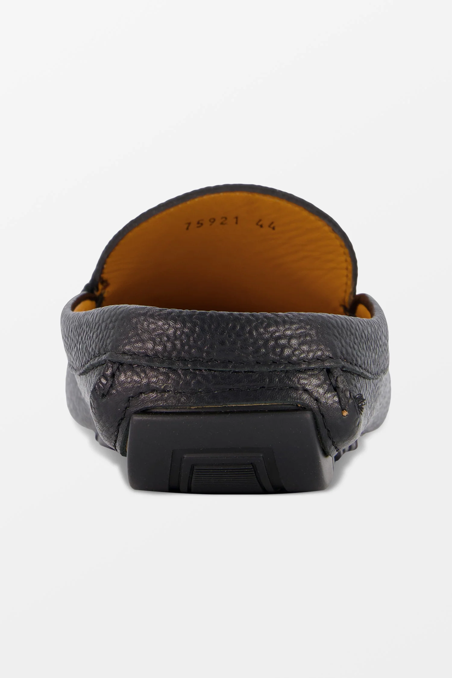 Fiorangelo Black Leather Moccasins - Image 5