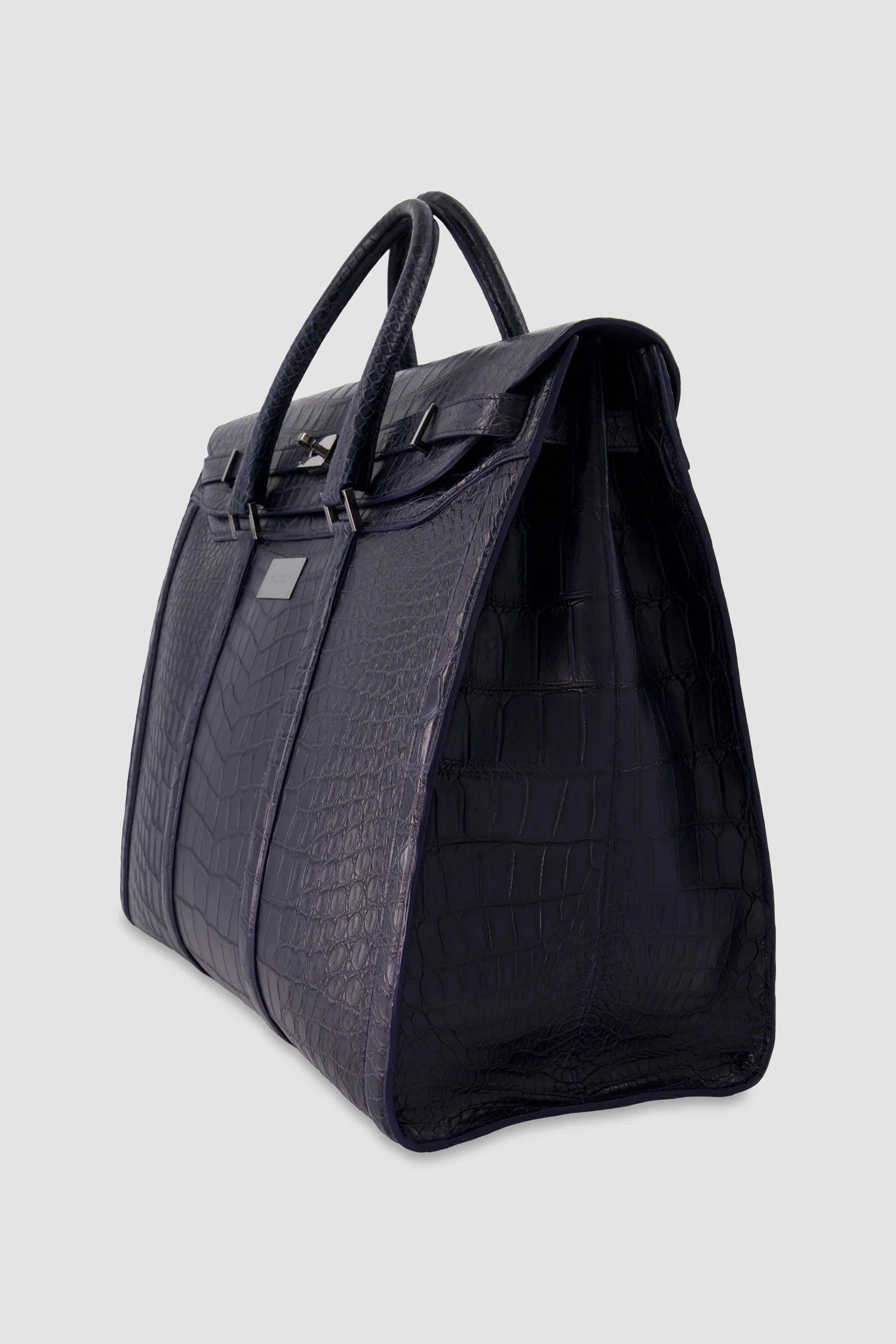 Hettabretz Alligator Travel Bag - Navy - Image 3