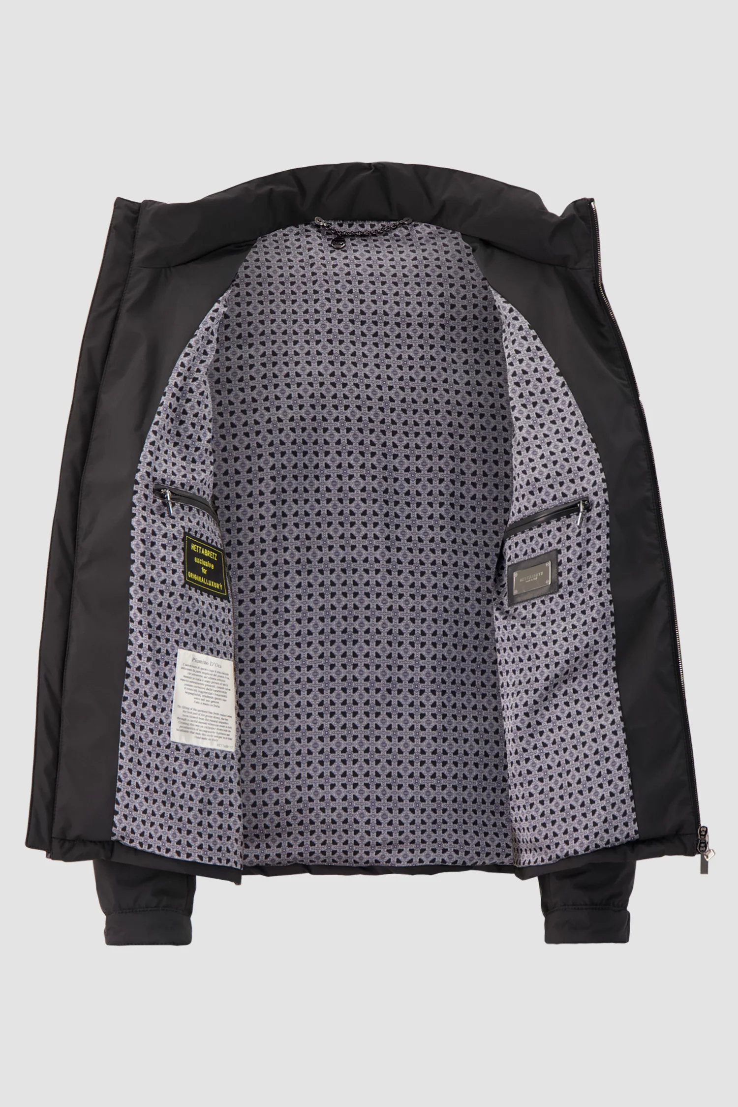 Hettabretz Black Puffer Jacket - Image 3