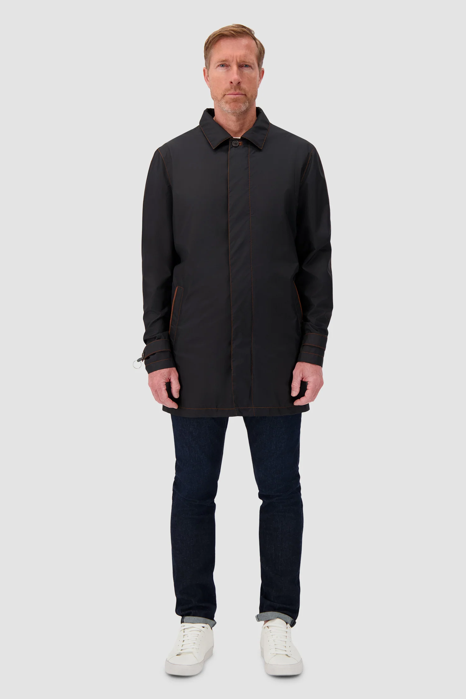 Hettabretz Black Technical Car Coat - Image 3