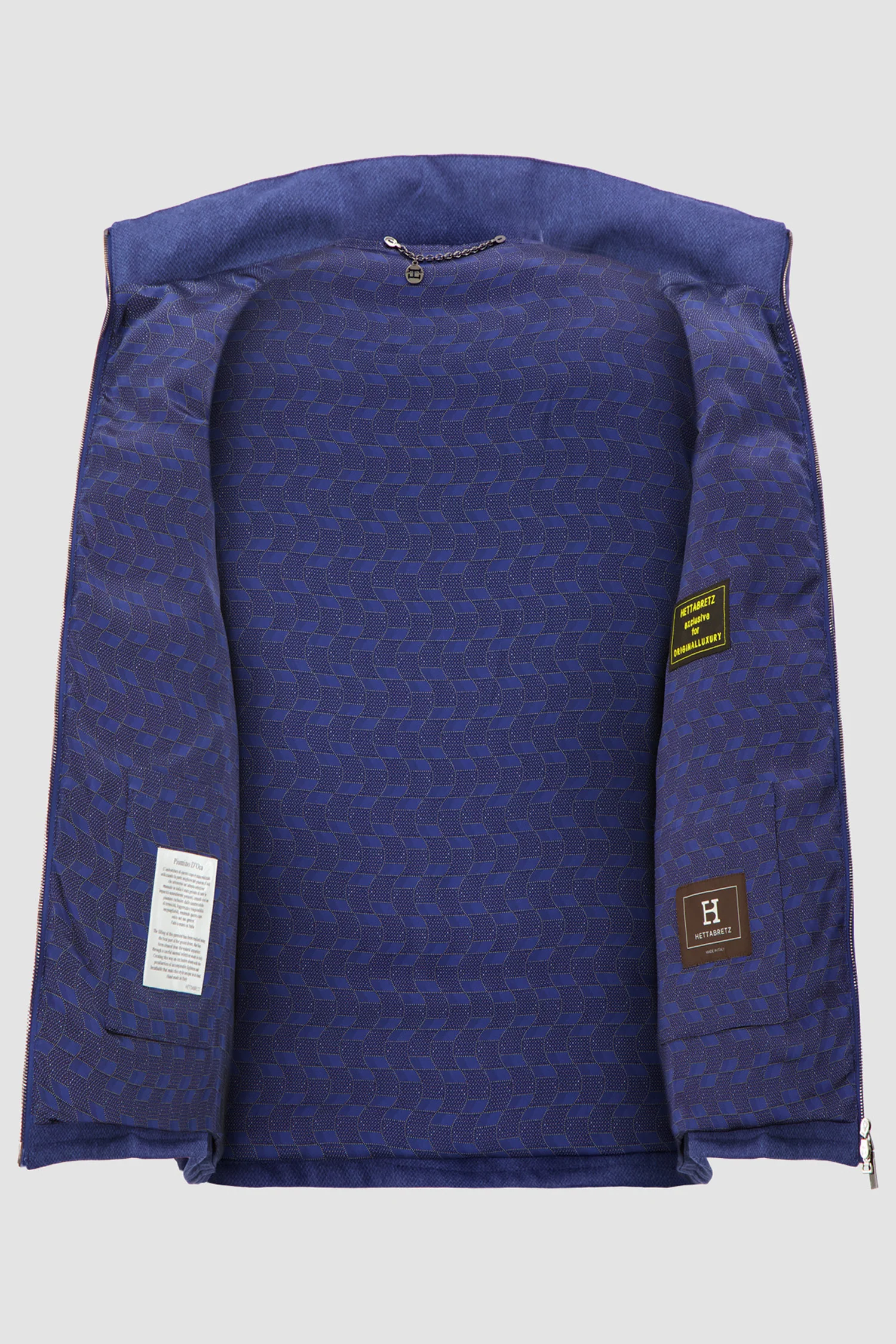 Hettabretz Blue Down Vest - Image 2