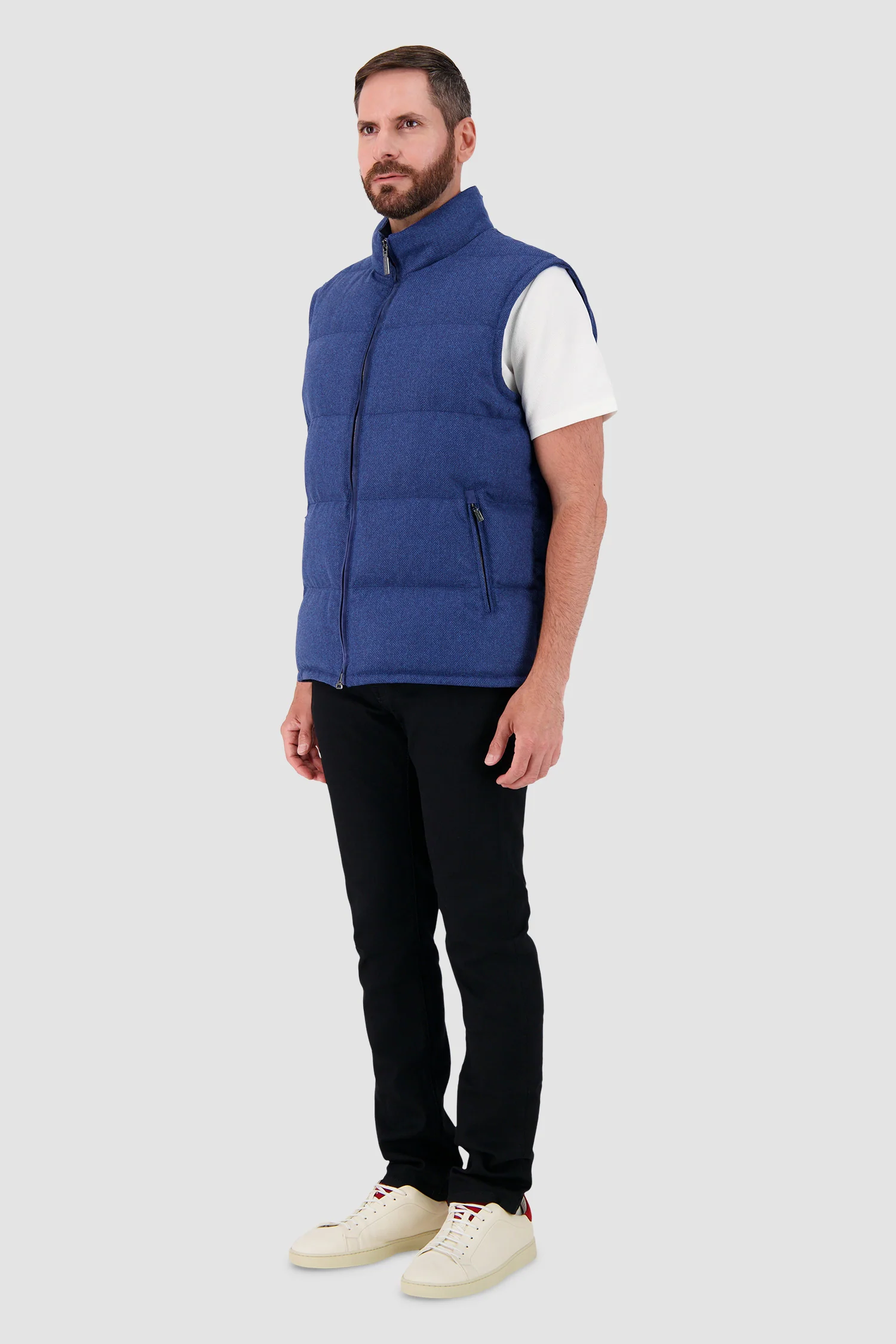 Hettabretz Blue Down Vest - Image 4