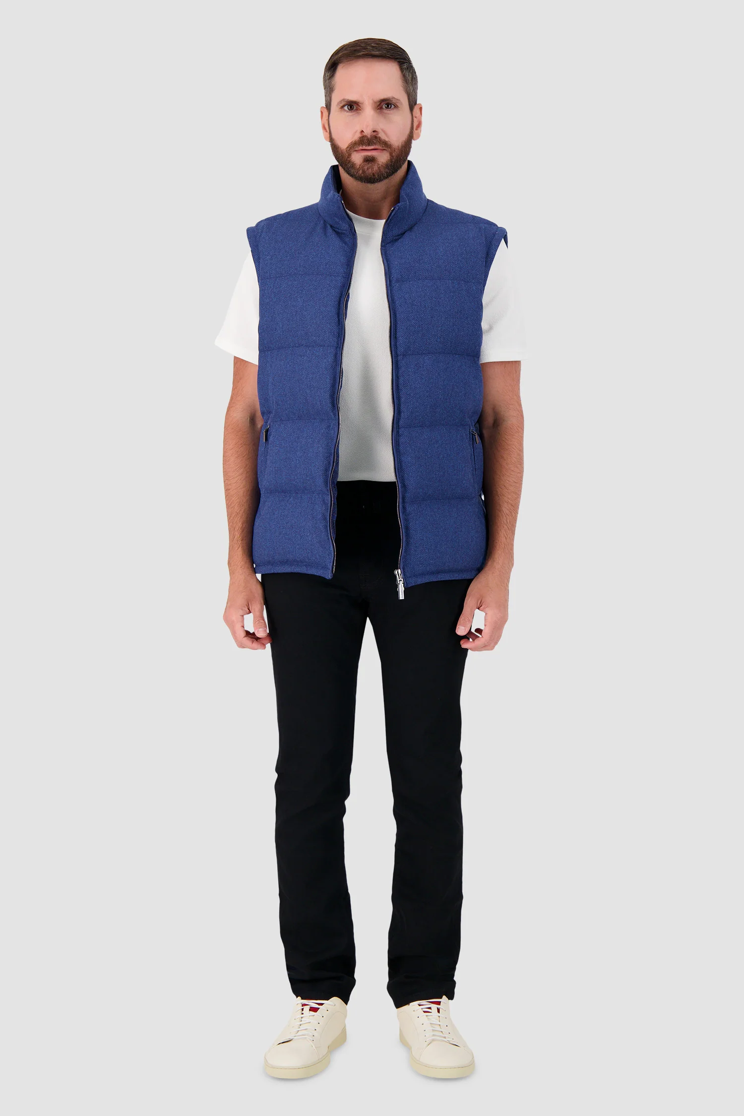 Hettabretz Blue Down Vest - Image 6