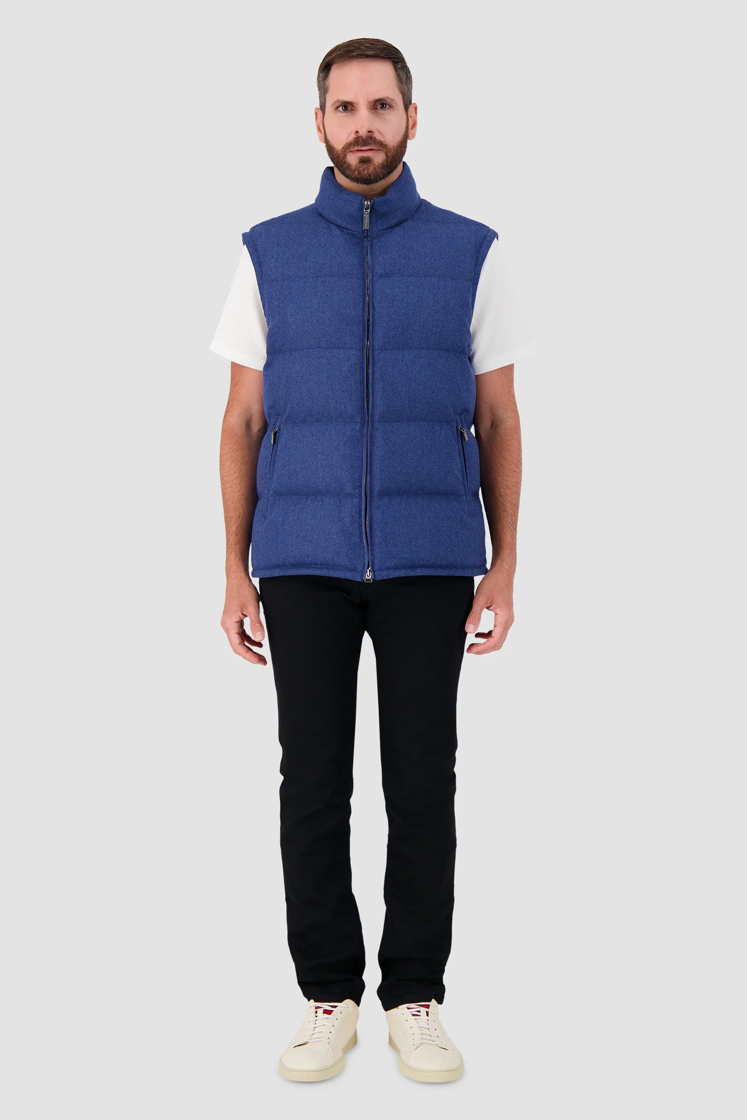 Hettabretz Blue Down Vest - Image 7