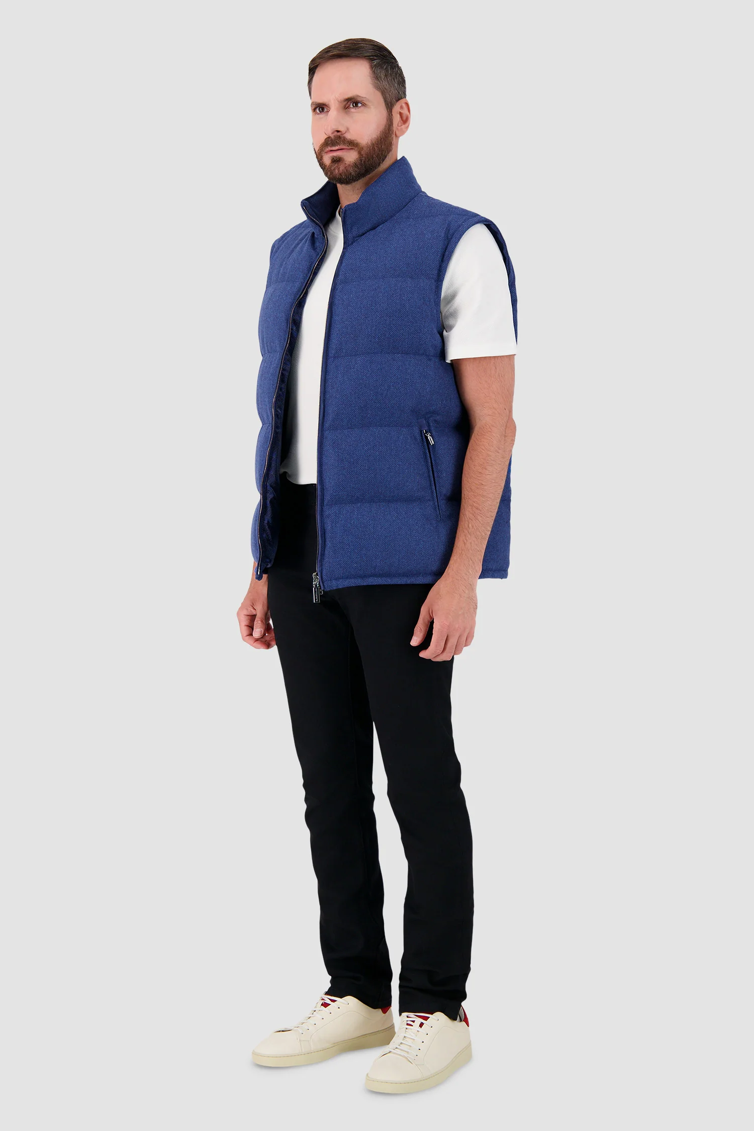 Hettabretz Blue Down Vest - Image 8