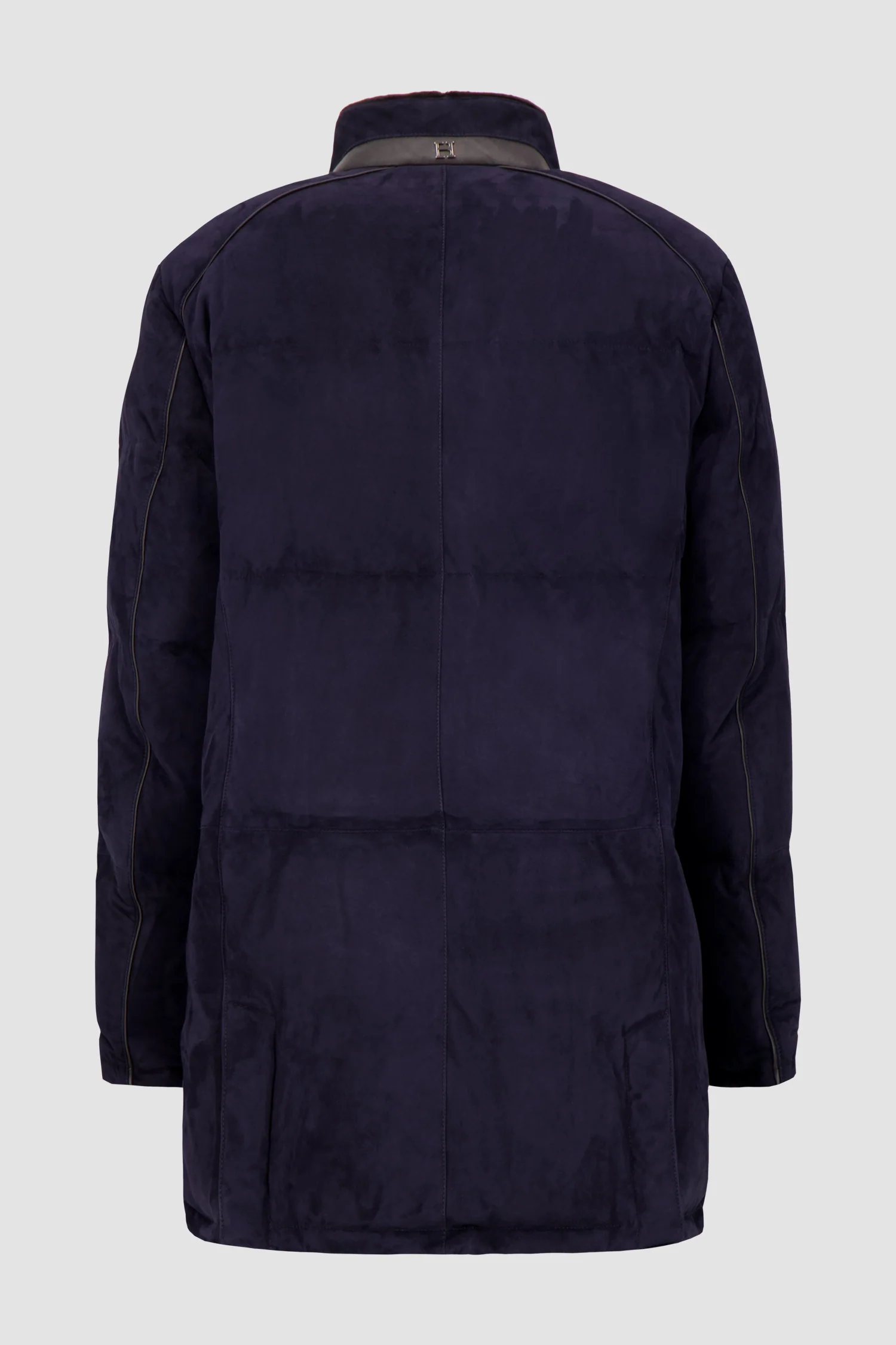 Hettabretz Blue Quilted Goose Down Jacket - Image 4