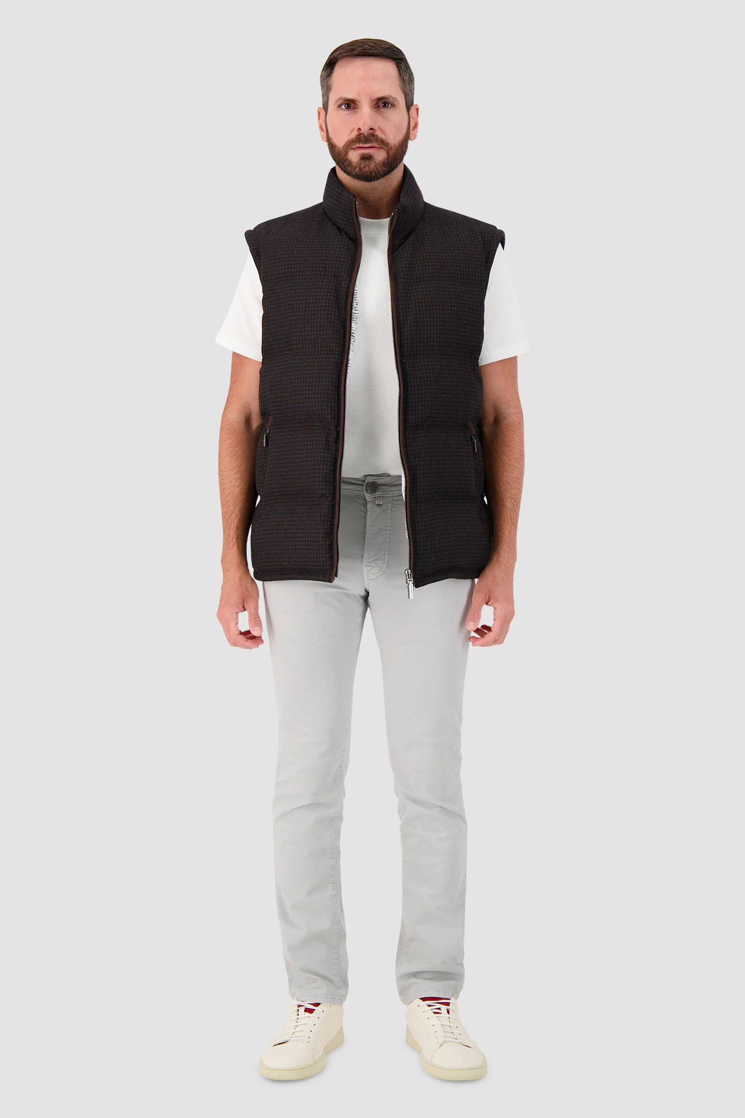 Hettabretz Brown Down Vest - Image 5