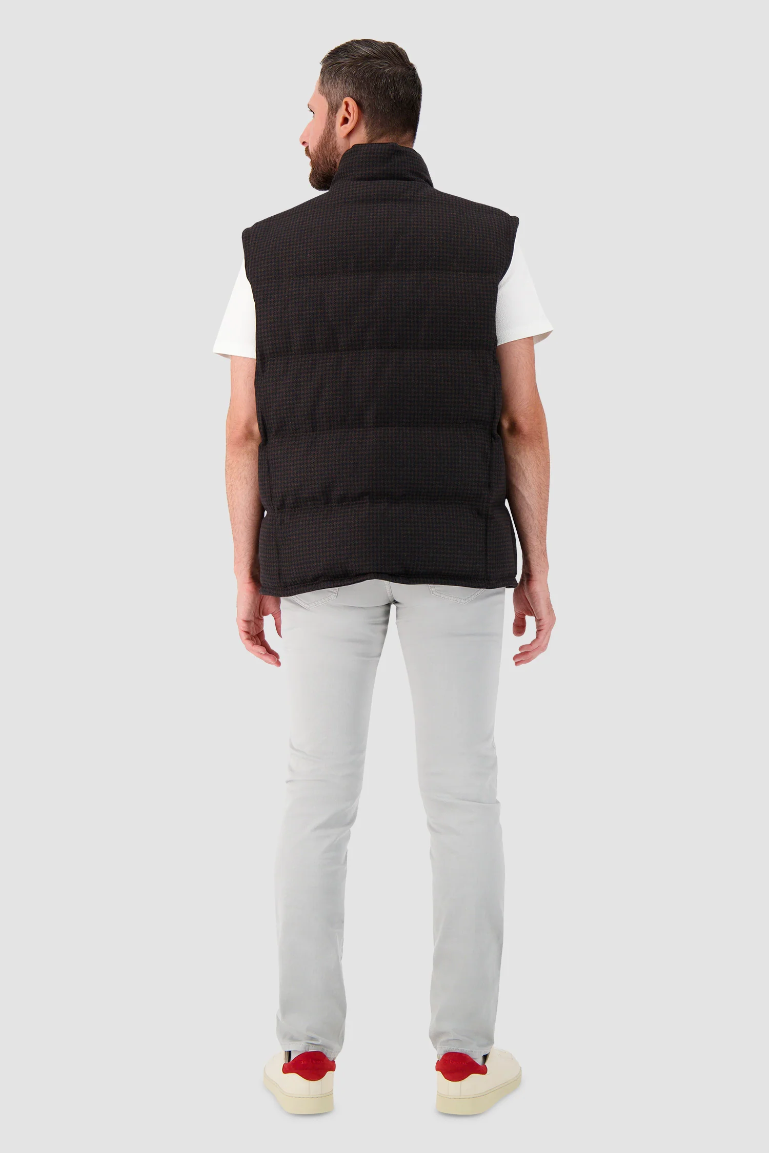 Hettabretz Brown Down Vest - Image 7