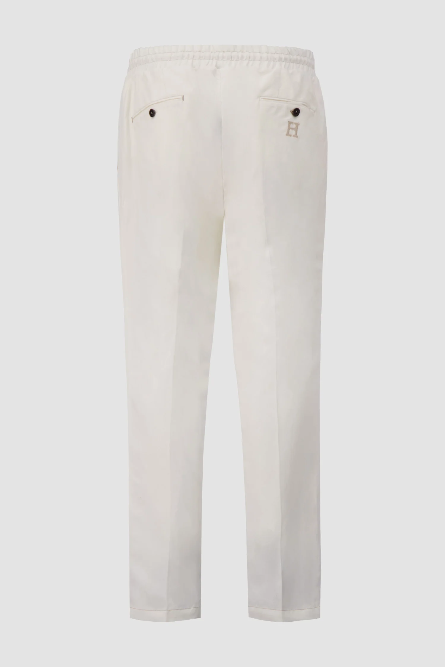 Hettabretz Linen Trousers - WHITE - Image 2
