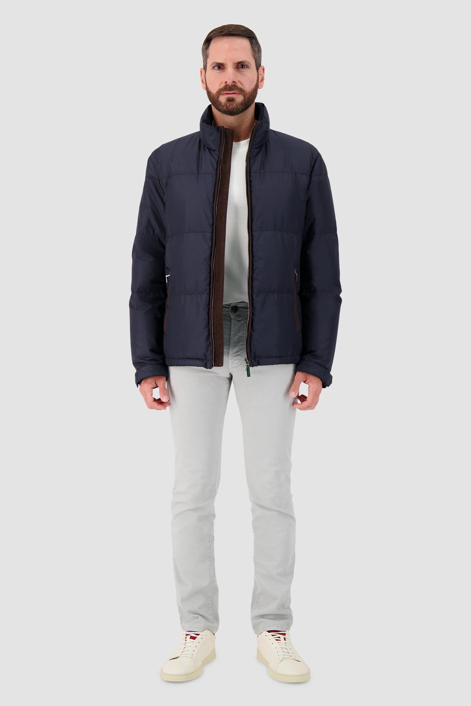 Hettabretz Navy Down Jacket - Image 6