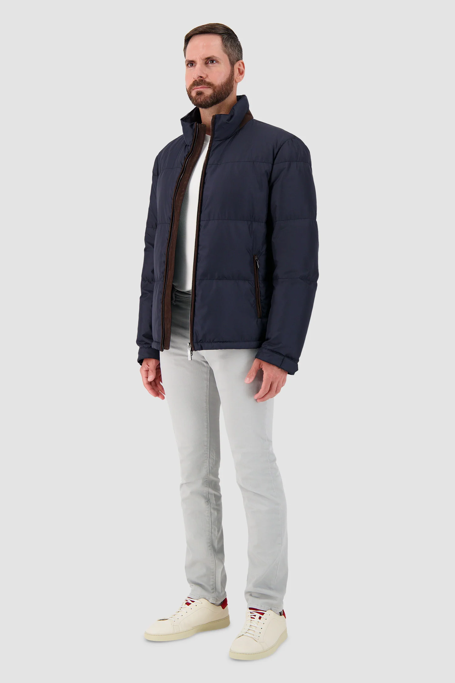 Hettabretz Navy Down Jacket - Image 7