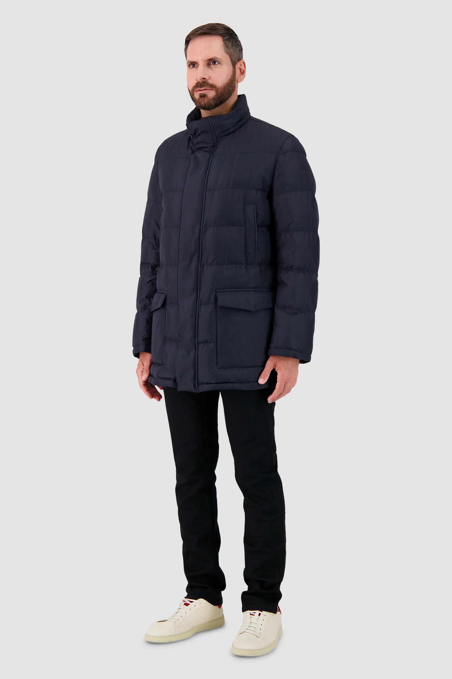 Hettabretz Navy Down Jacket - Image 4