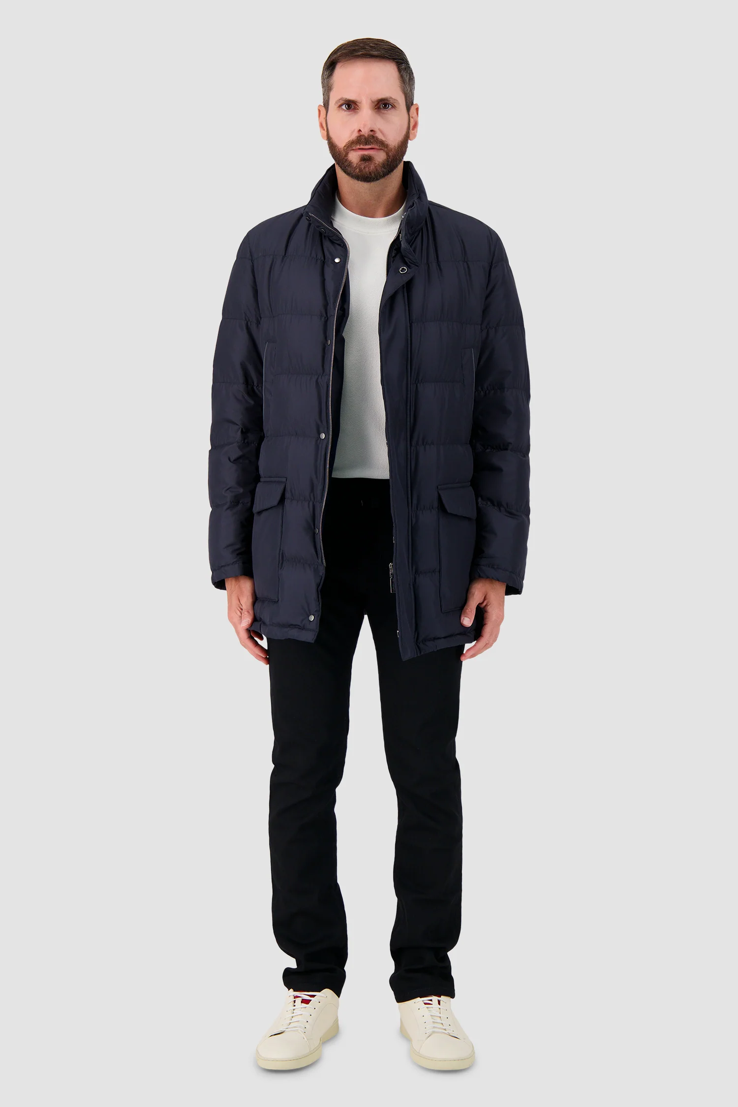 Hettabretz Navy Down Jacket - Image 5