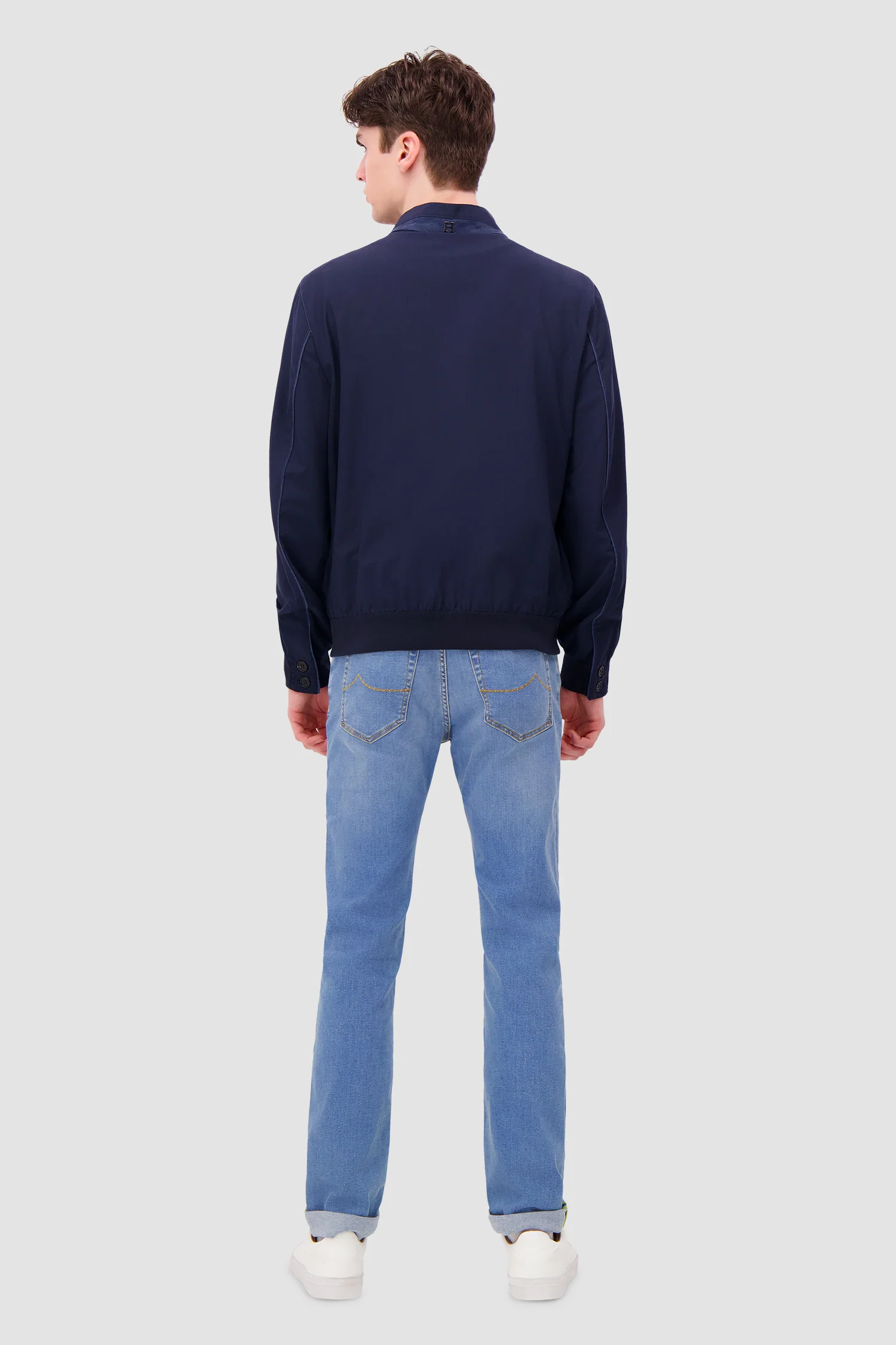 Hettabretz Navy Wool Blouson - Image 5