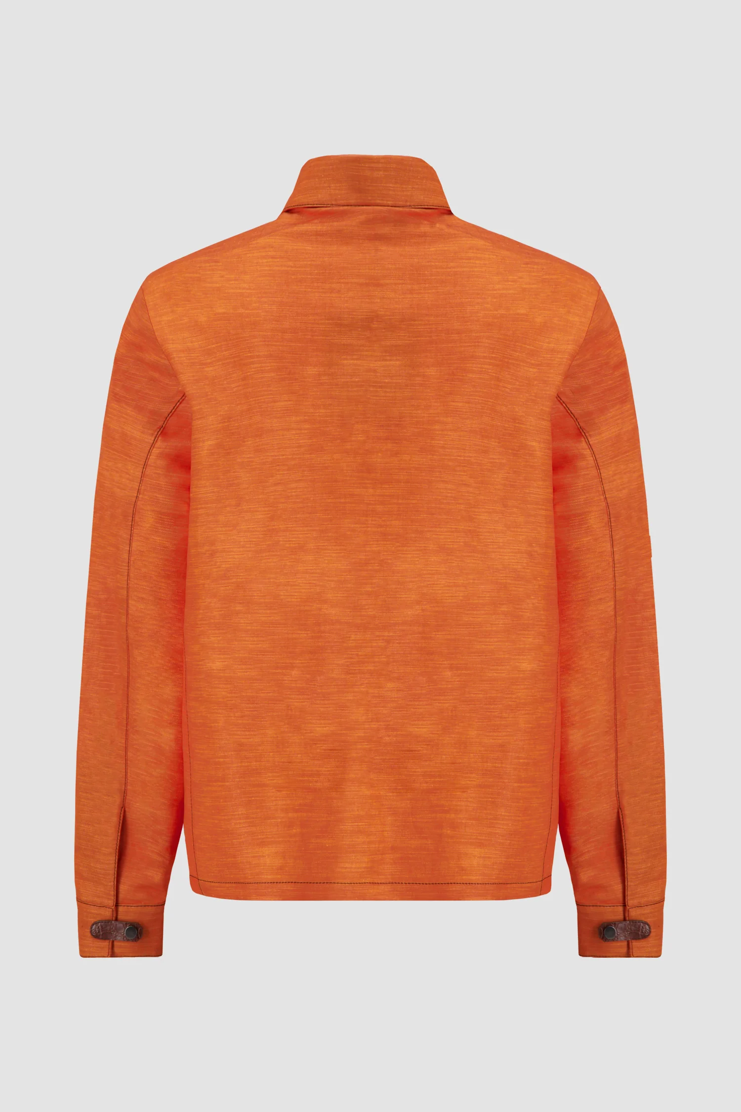 Hettabretz Orange Blouson with Caiman - Image 2