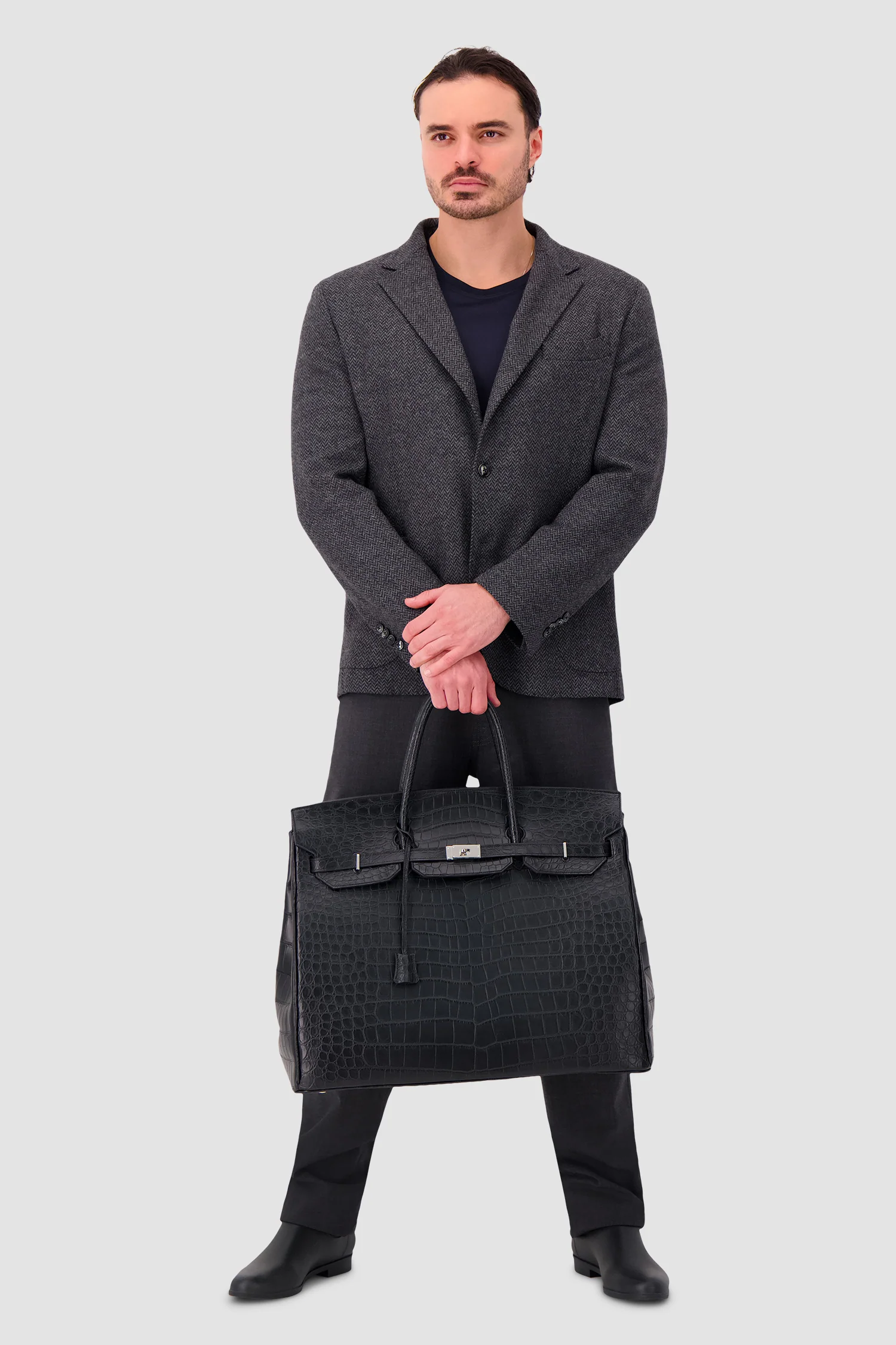 Hettabretz Porosus Travel Bag - Black - Image 6
