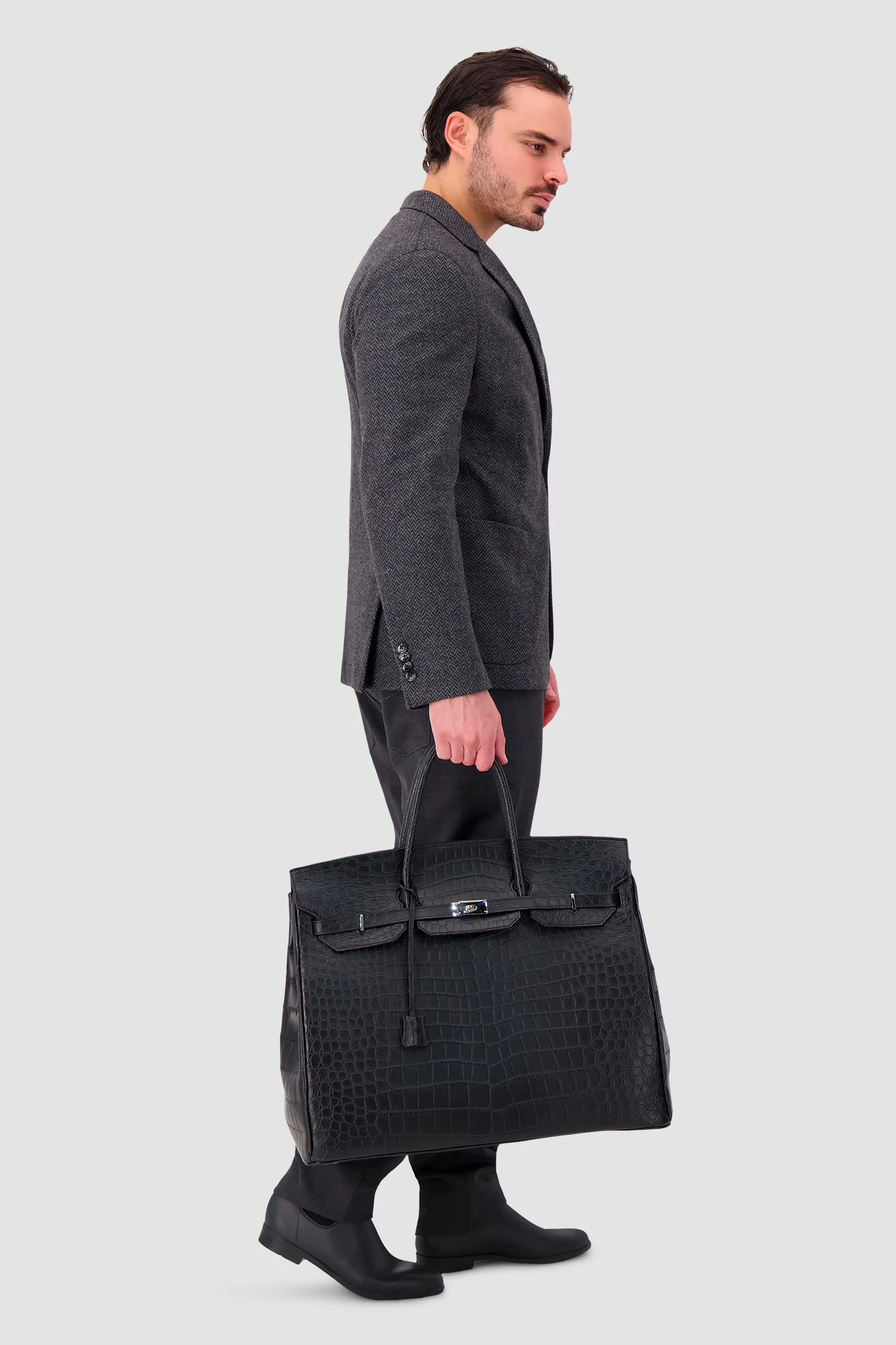 Hettabretz Porosus Travel Bag - Black - Image 7