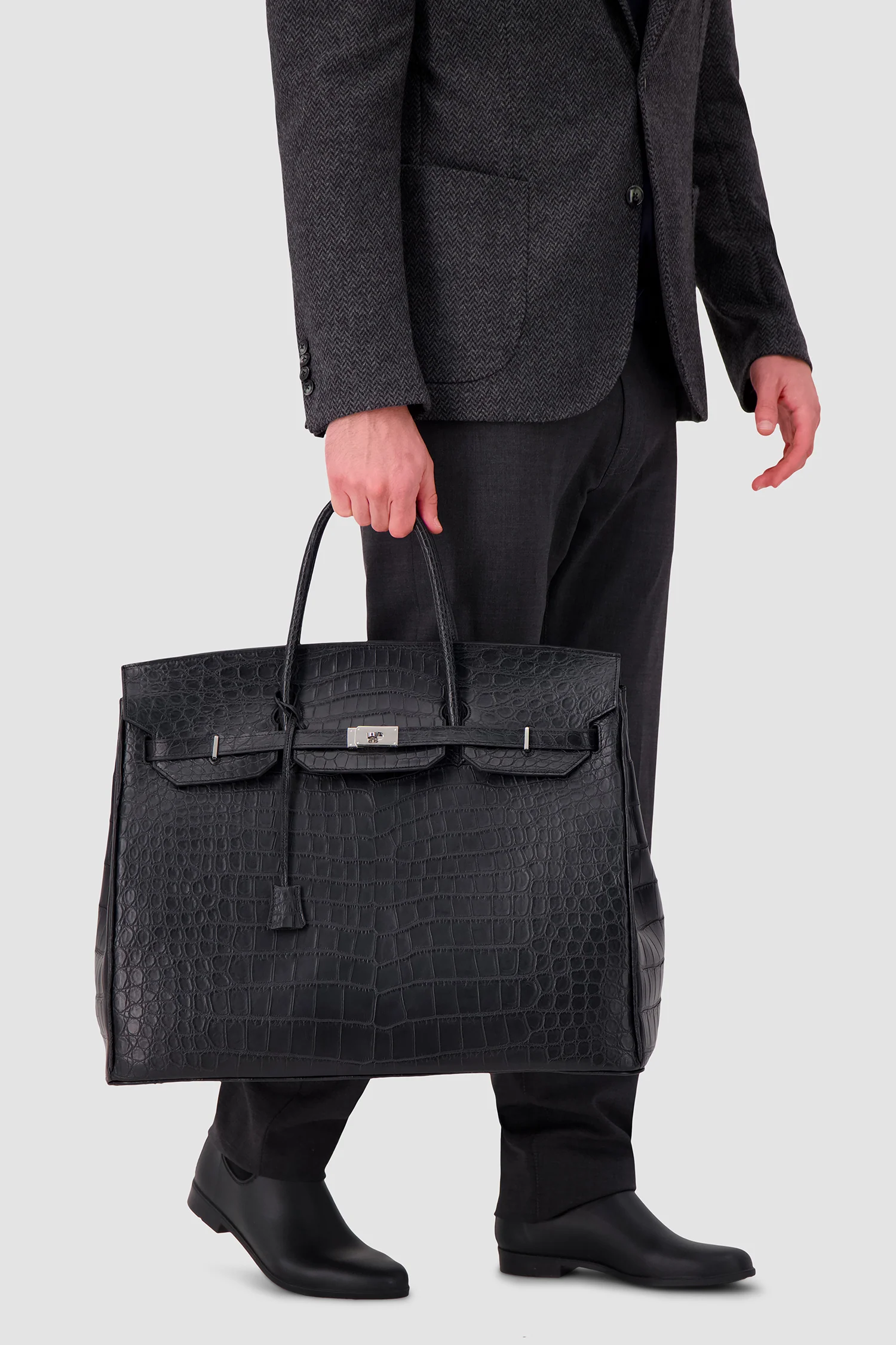 Hettabretz Porosus Travel Bag - Black - Image 9