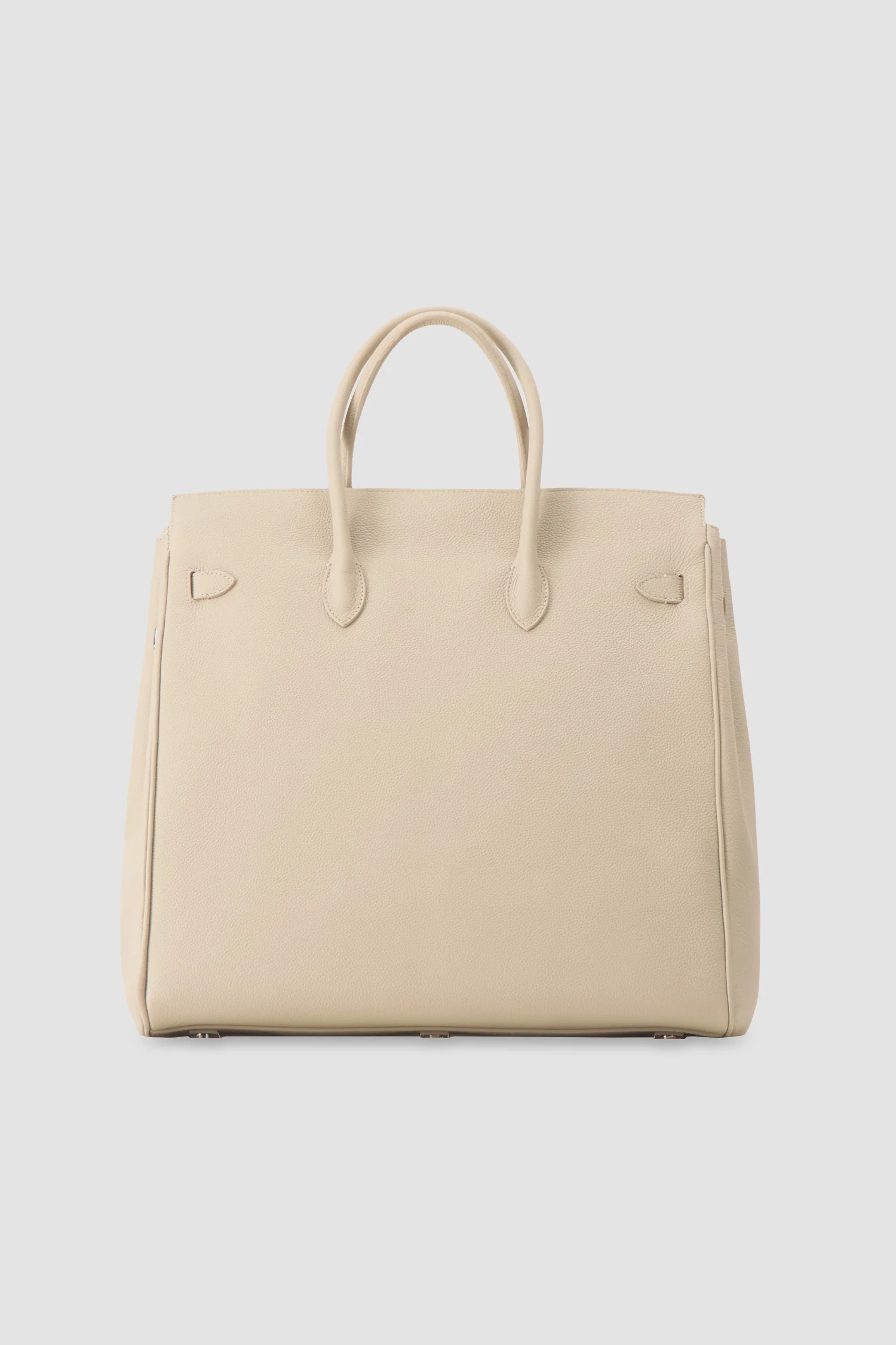 Hettabretz Tan Leather Travel Bag - Image 3