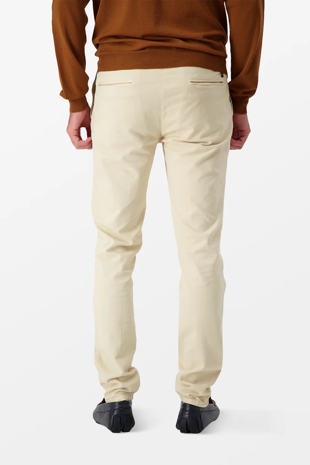 Incotex Beige Casual Trousers - Image 3