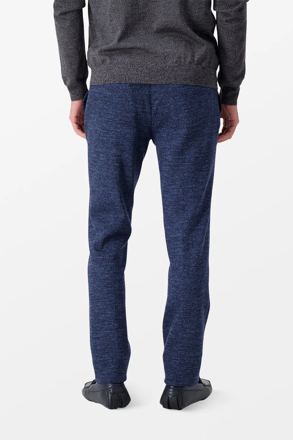 Incotex Blue Classic Trousers - Image 5