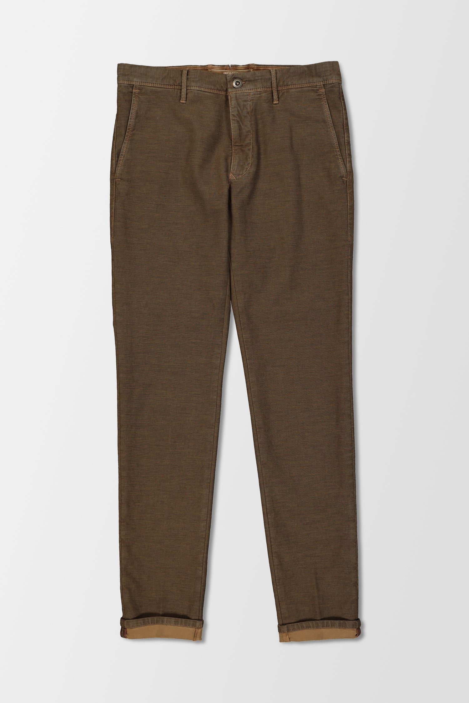 Incotex Brown Trousers - Image 4