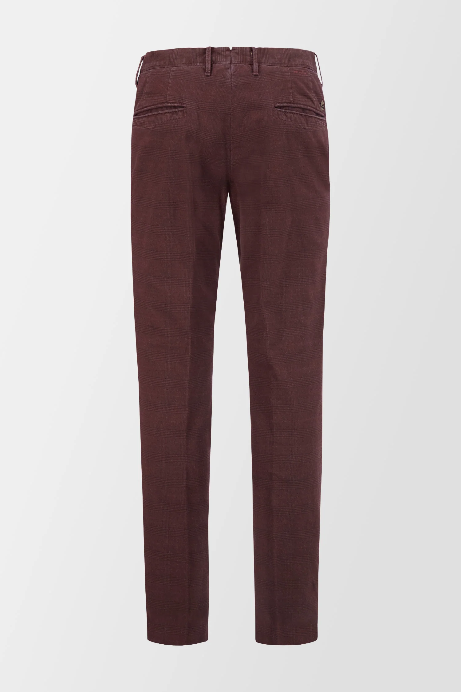 Incotex Burgundy Trousers - Image 2