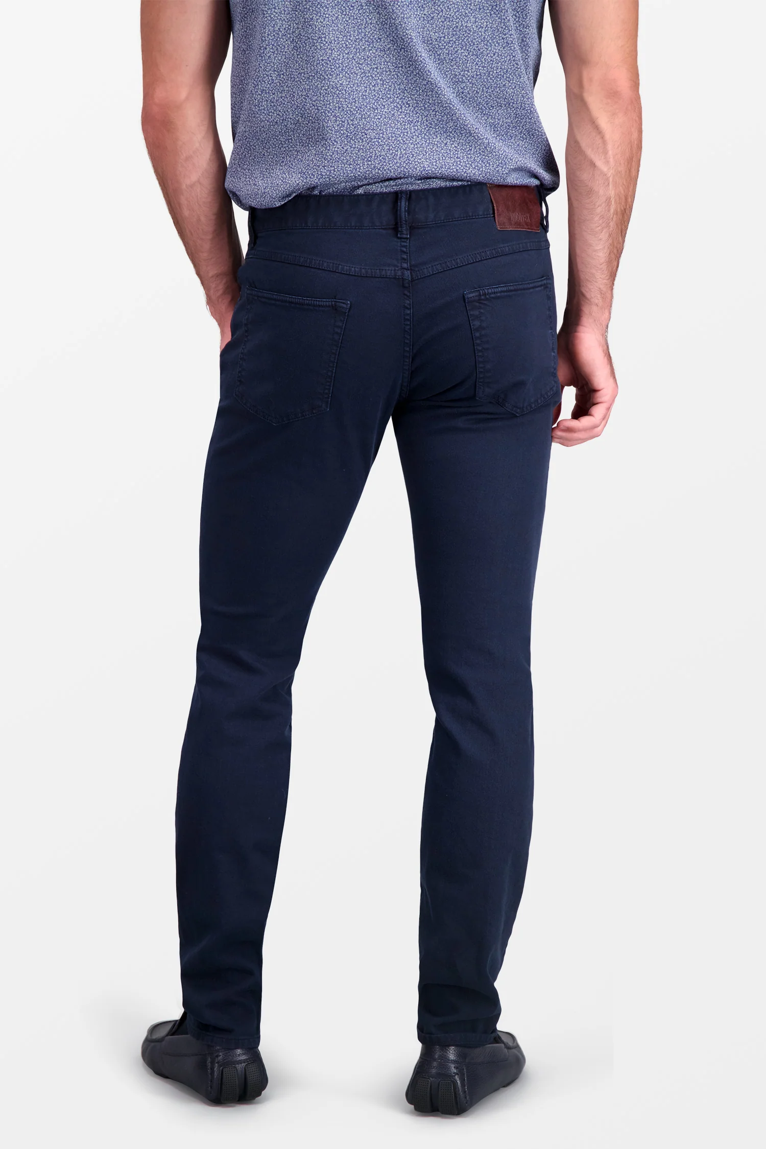 Incotex Dark Blue Trousers - Image 4