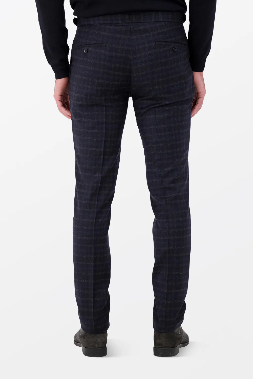 Incotex Blue Classic Trousers - Image 5