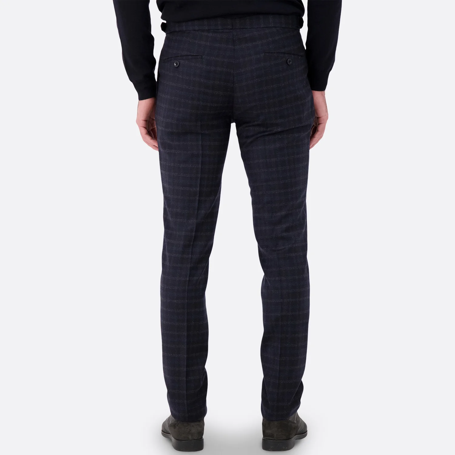 Incotex Blue Classic Trousers - Image 7