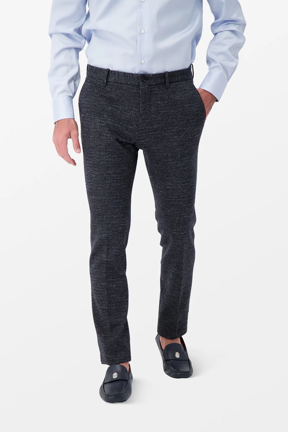 Incotex Grey Trousers - Image 2