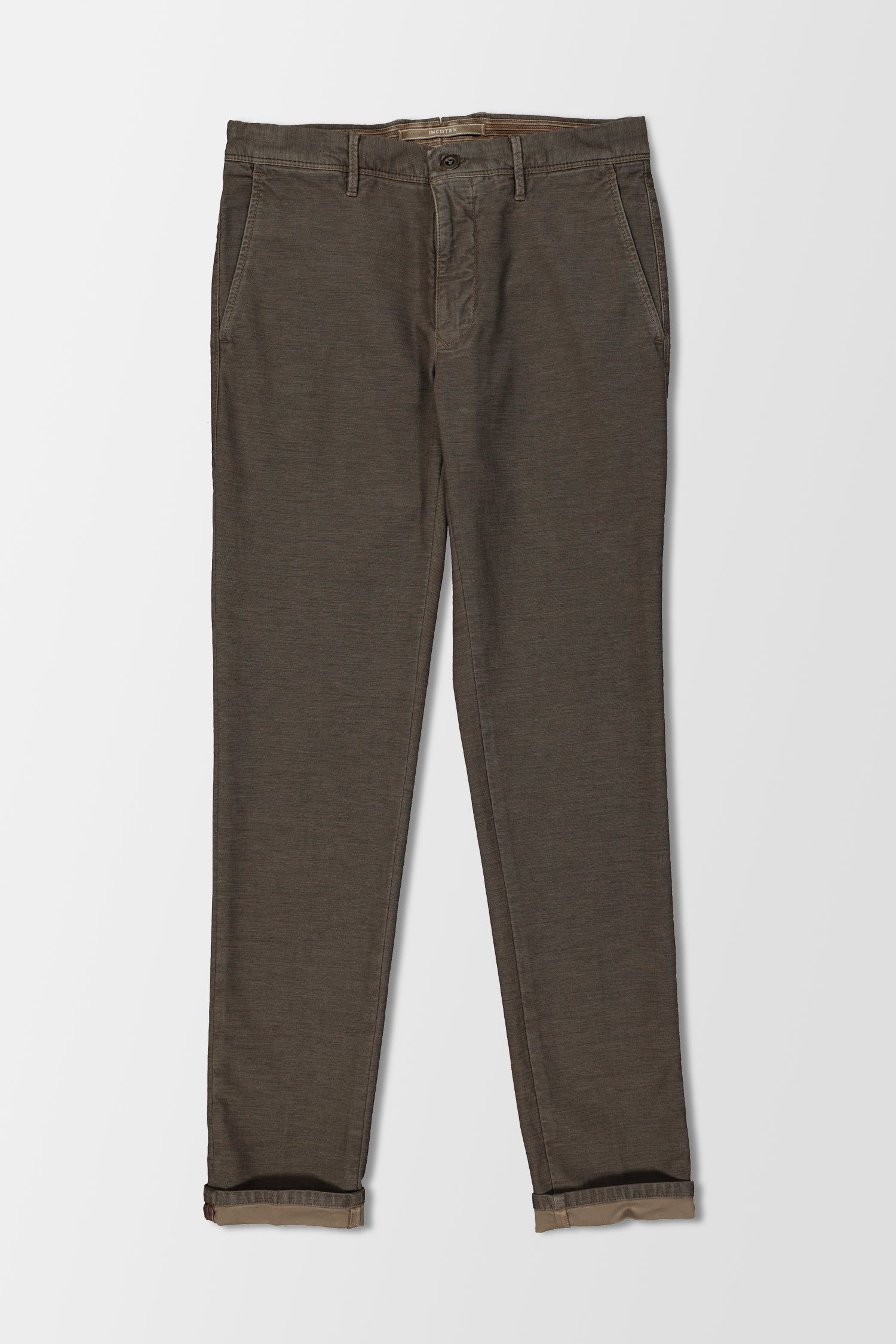 Incotex Brown Trousers - Image 4