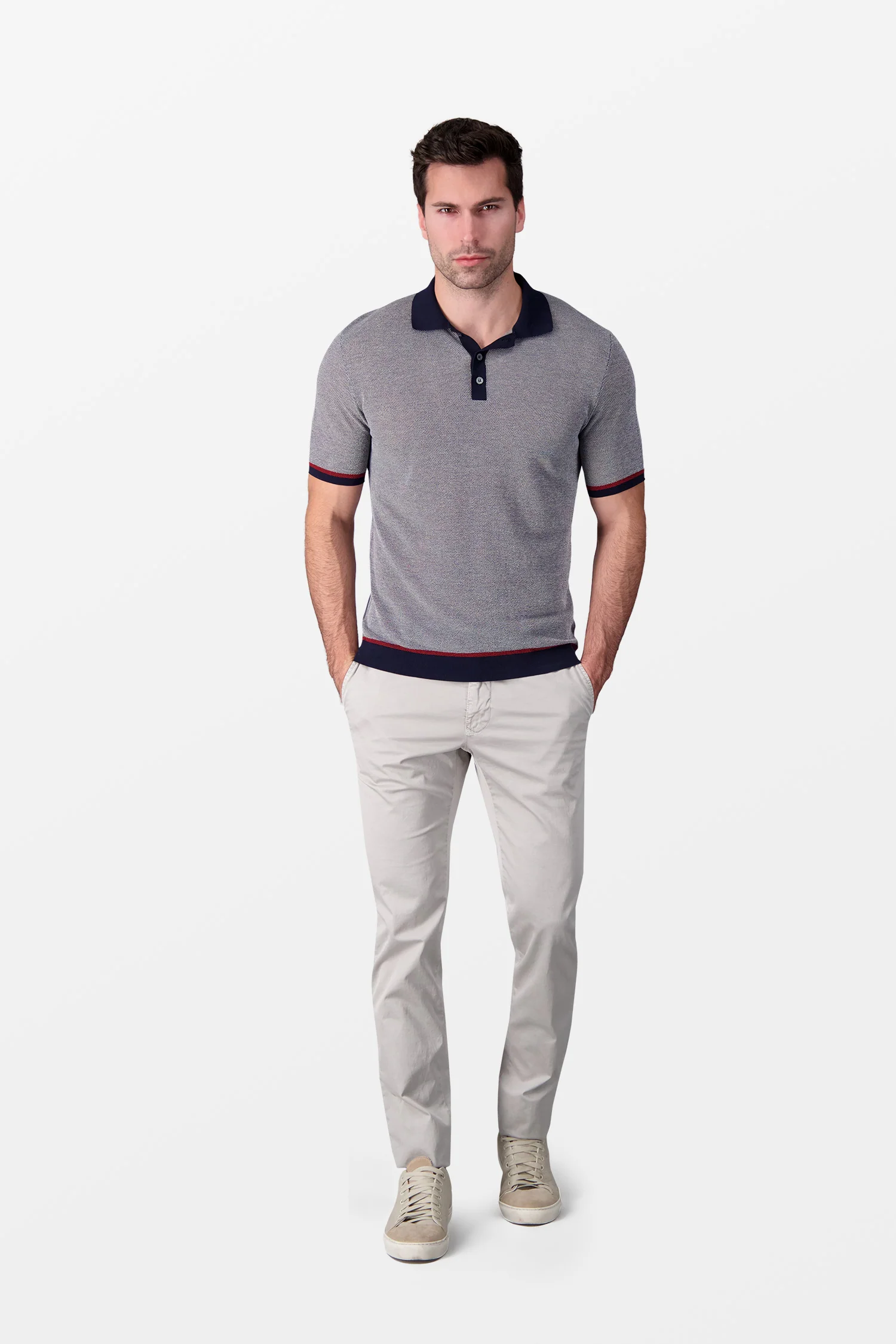 Incotex Grey Trousers - Image 5