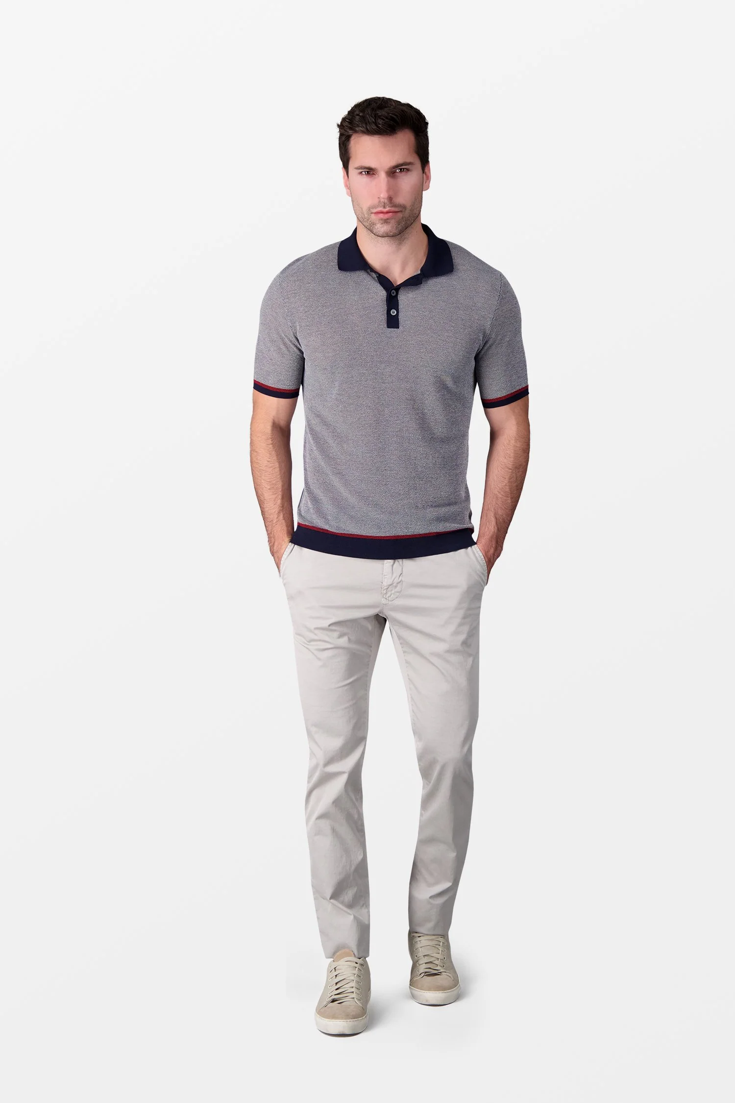 Incotex Grey Trousers - Image 6