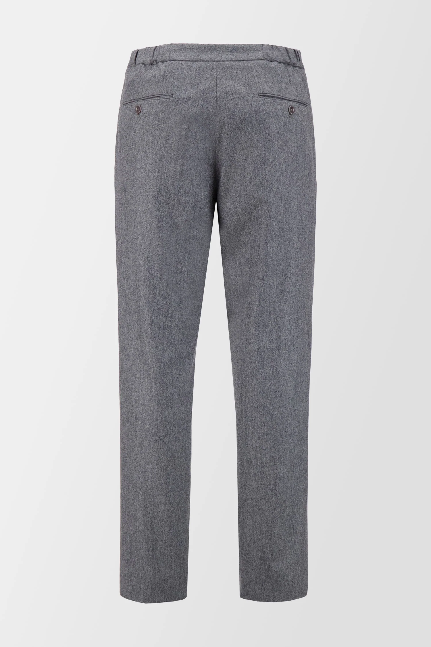 Incotex Grey Woven Trousers - Image 2