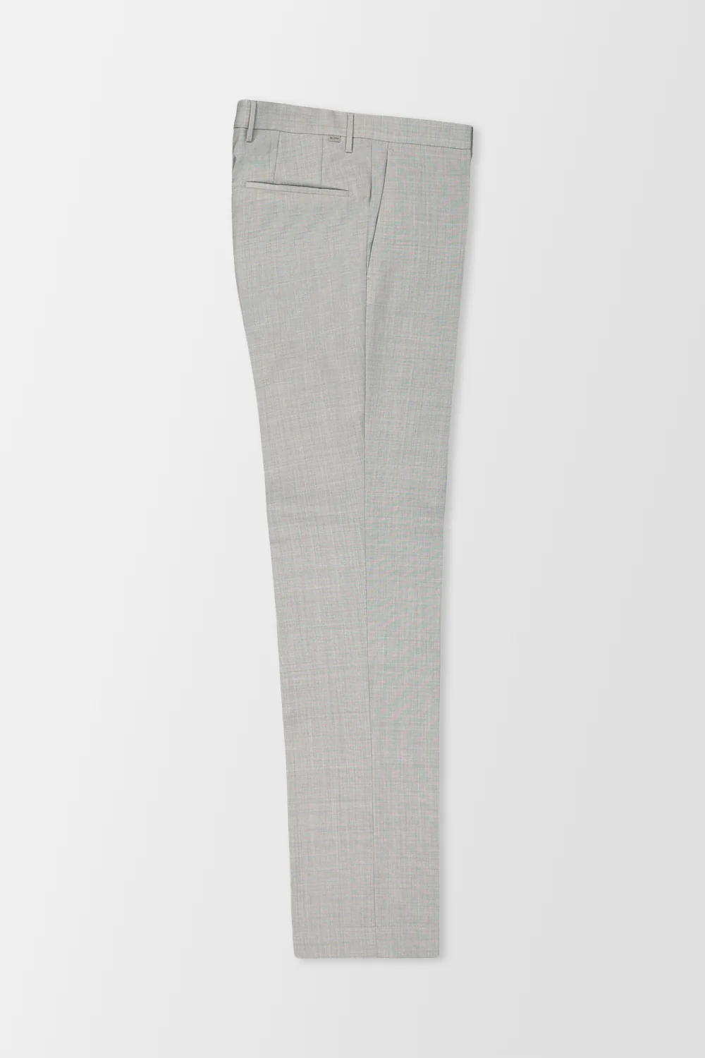 Incotex Light Grey Classic Trousers - Image 3