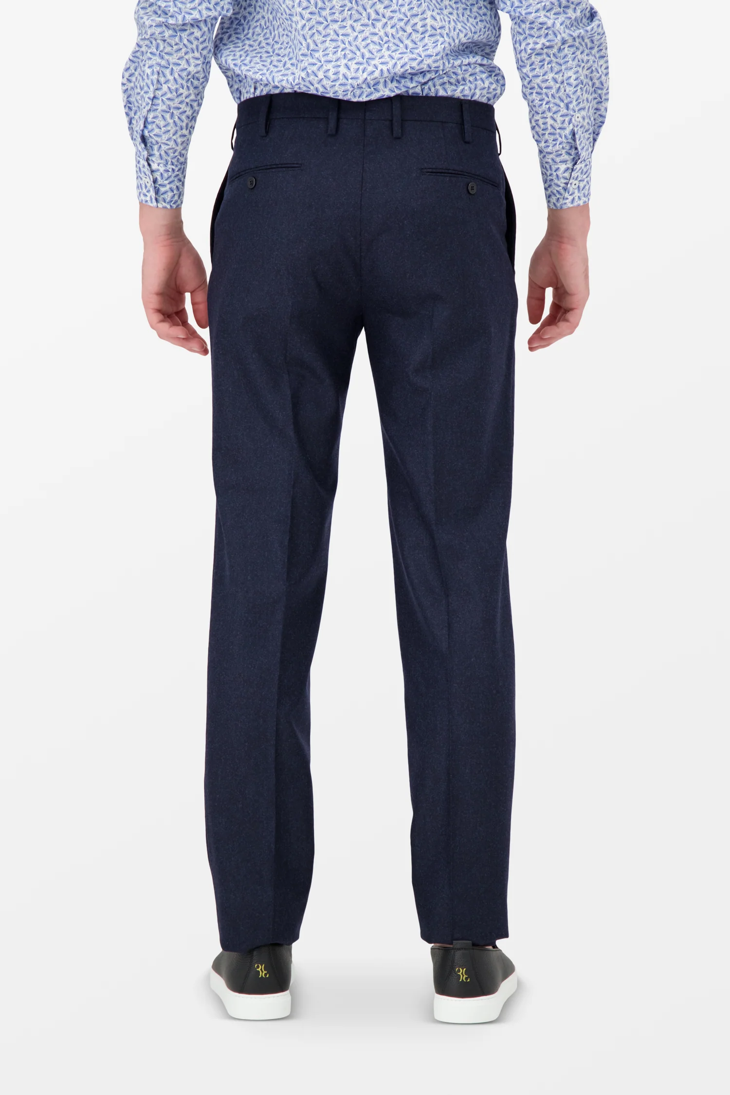 Incotex Navy Trousers - Image 5