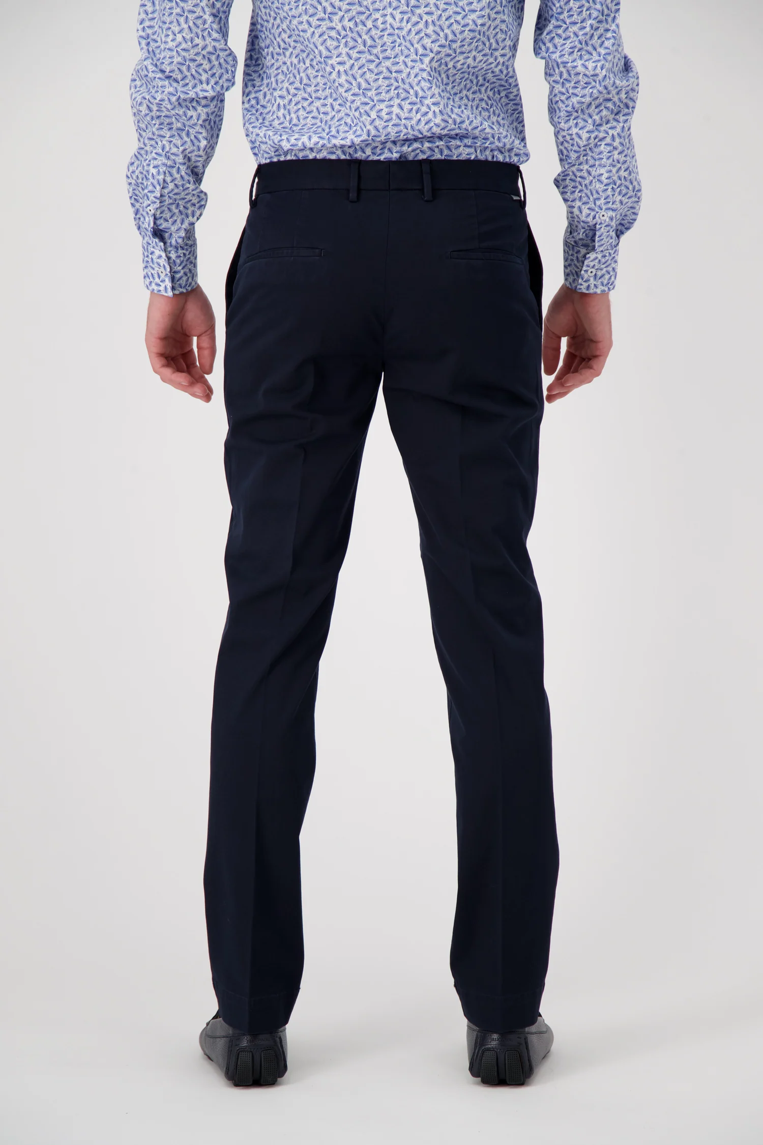 Incotex Navy Trousers - Image 7