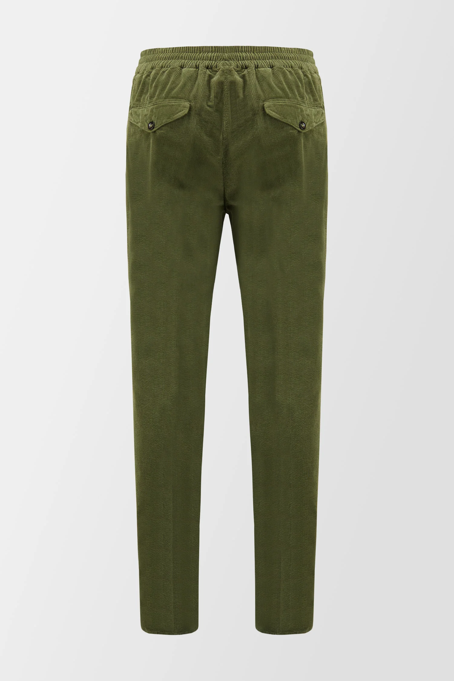 Incotex Olive Casual Trousers - Image 3
