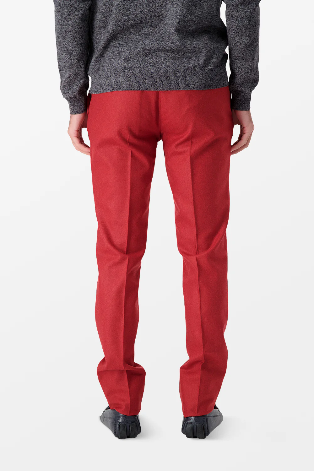 Incotex Red Classic Trousers - Image 5