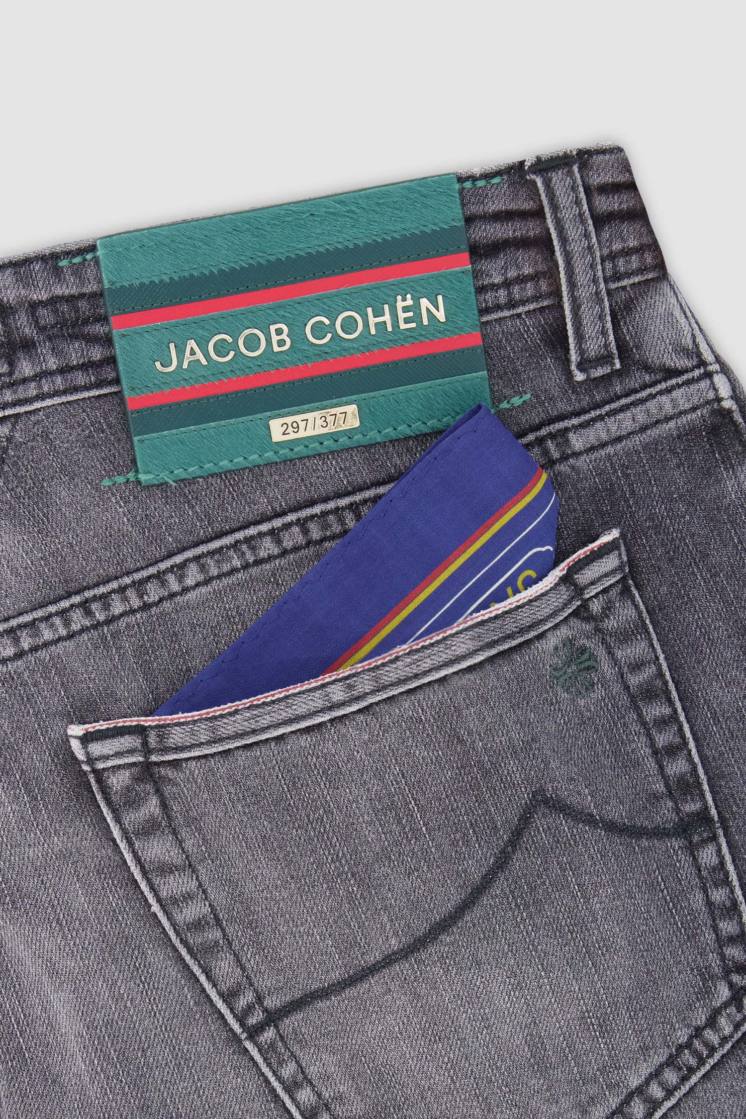 Jacob Cohen Grey Bard Limited Edition Jeans - Image 3