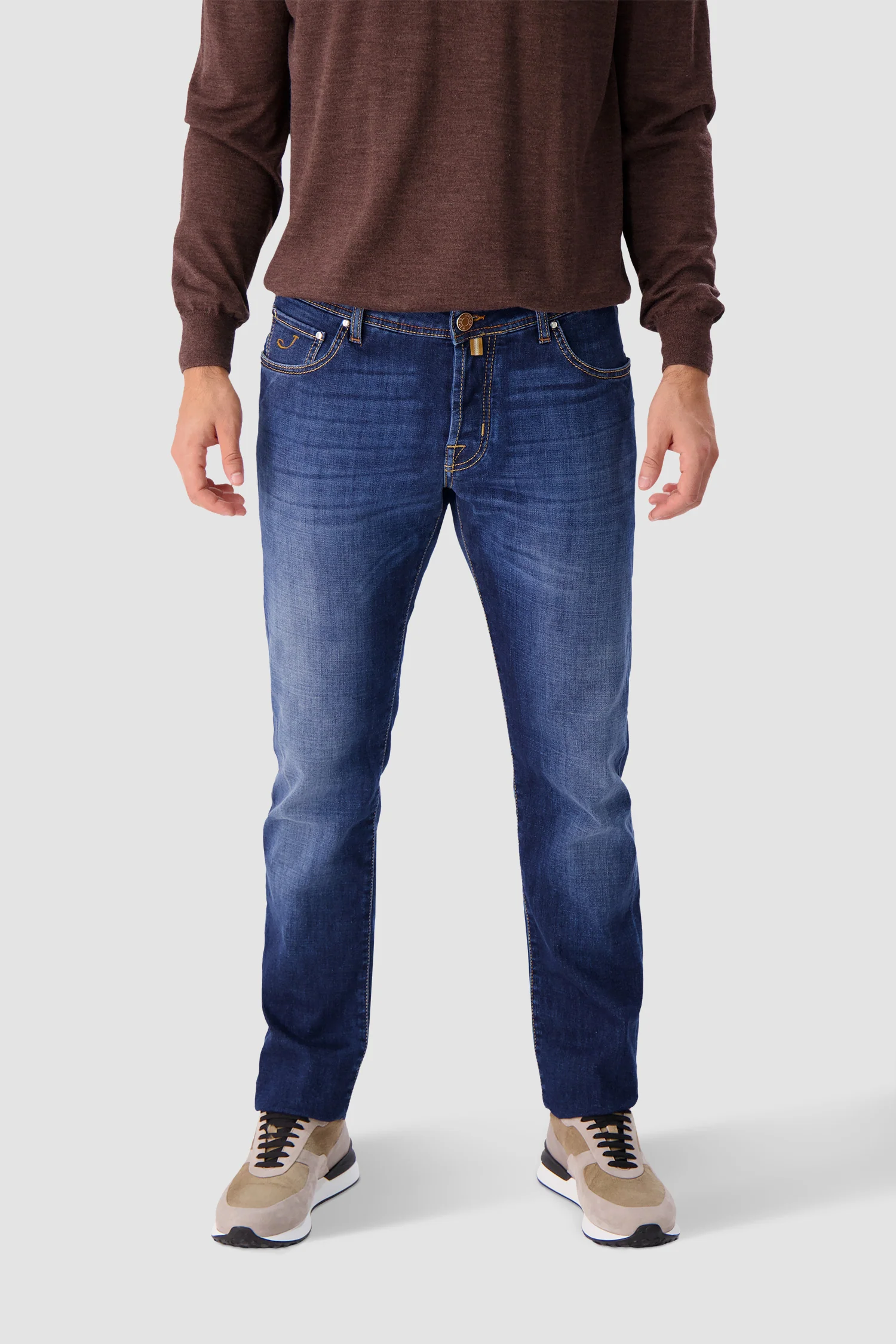 Jacob Cohen Blue Super Slim Fit Nick Jeans - Image 3