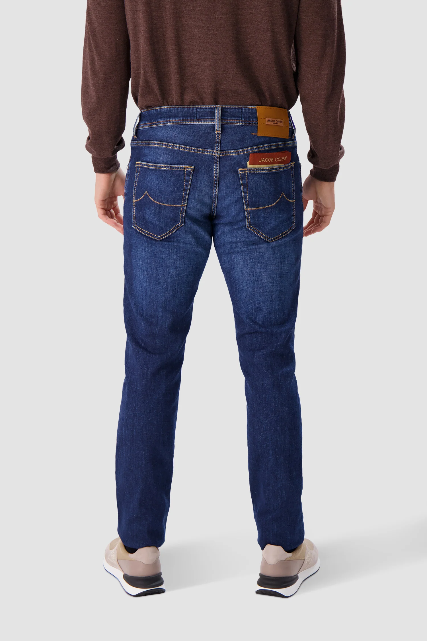 Jacob Cohen Blue Super Slim Fit Nick Jeans - Image 4