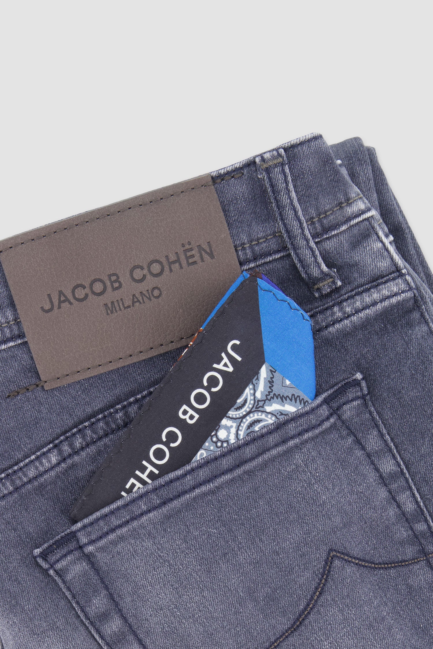 Jacob Cohen Grey Slim Fit Nick Jeans - Image 5