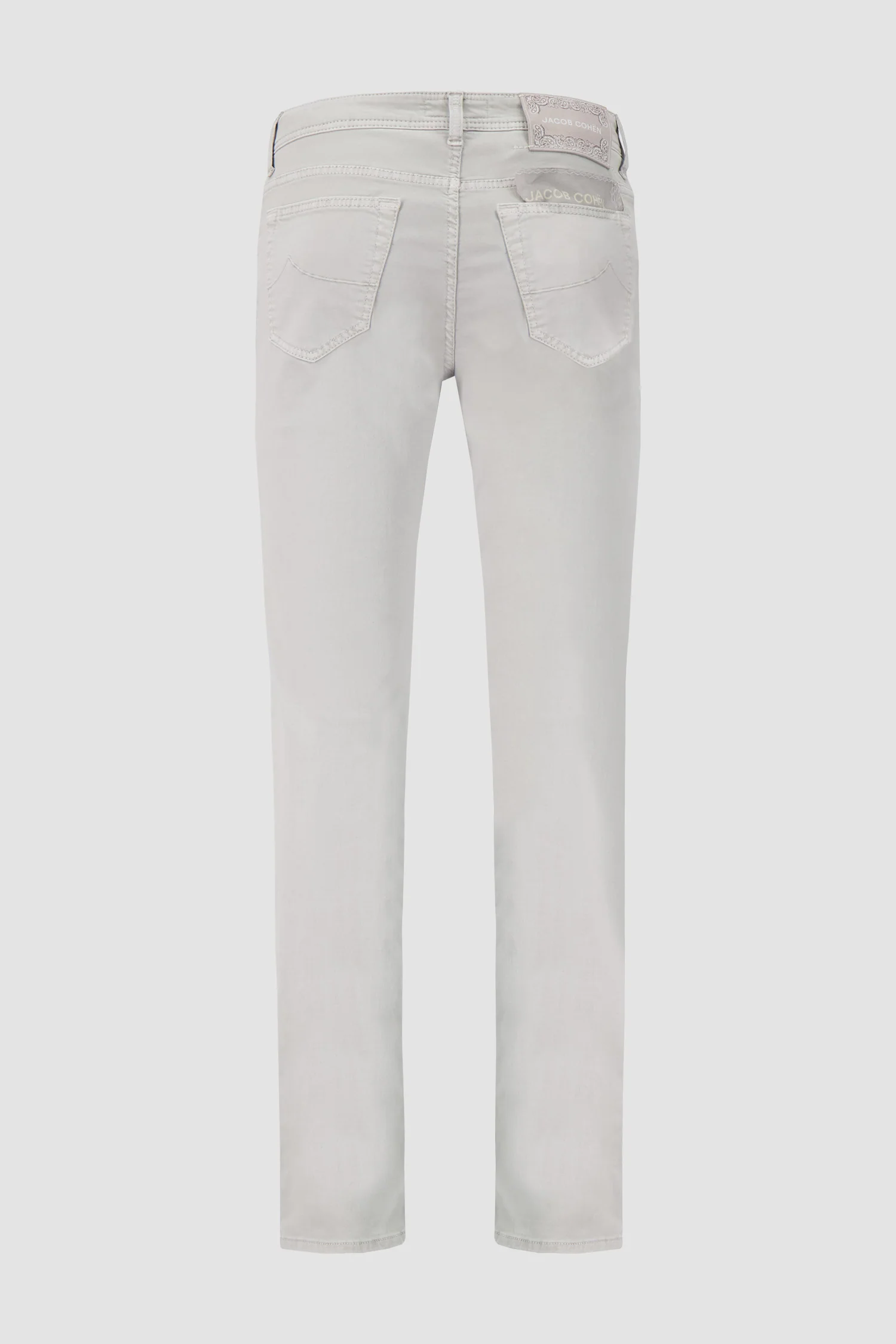 Jacob Cohen Slim Fit Bard Trousers Grey - Image 2